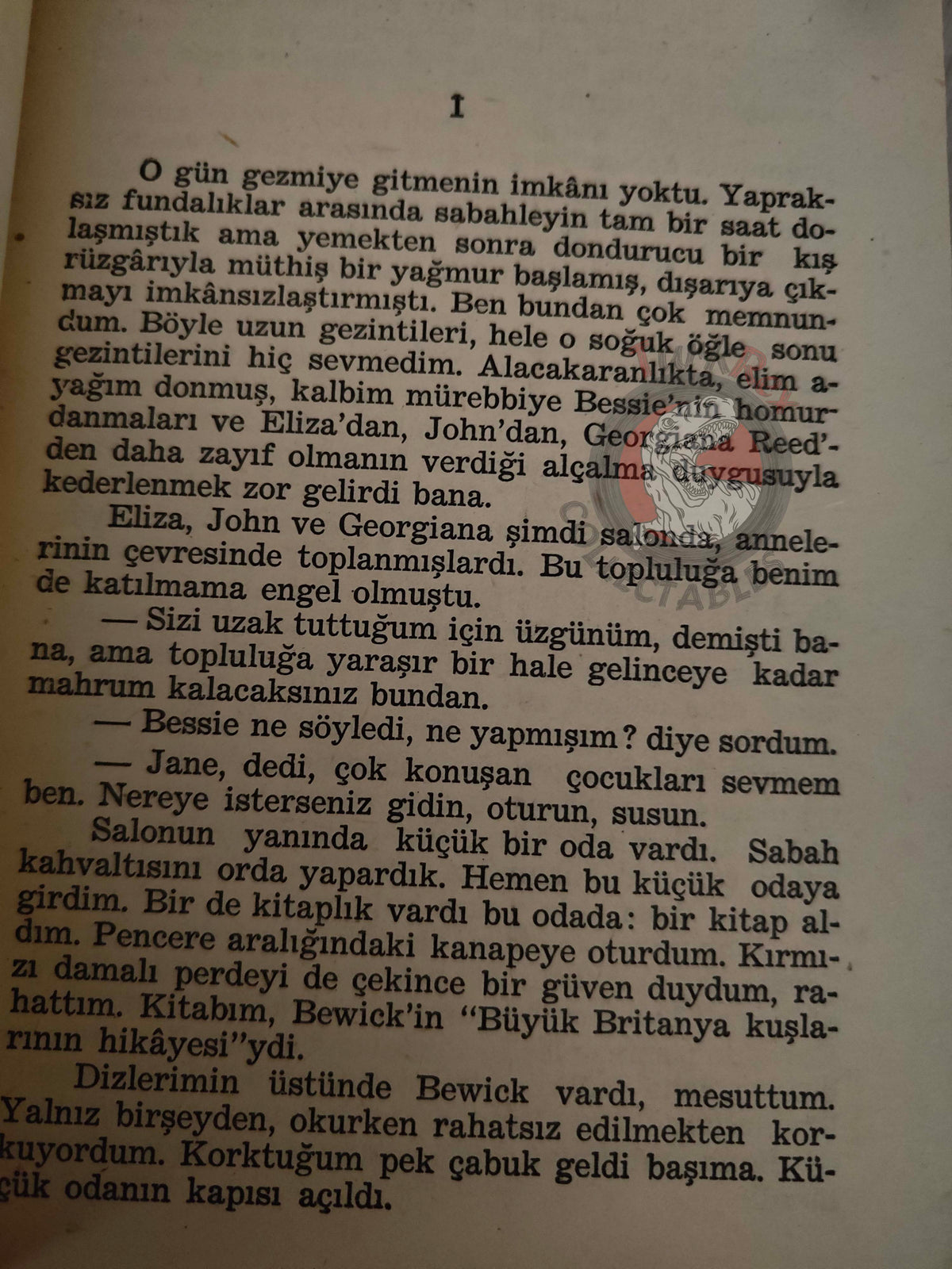 Charlotte Brontë – Jane Eyre 1957 Turkish Book Turkey Illustrated Maurice Toussaint