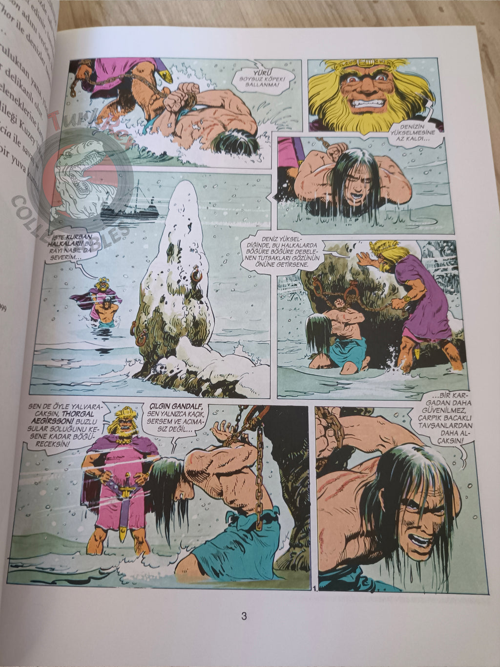 Thorgal #1 La Magicienne trahie 2001 Turkish Comic Turkey