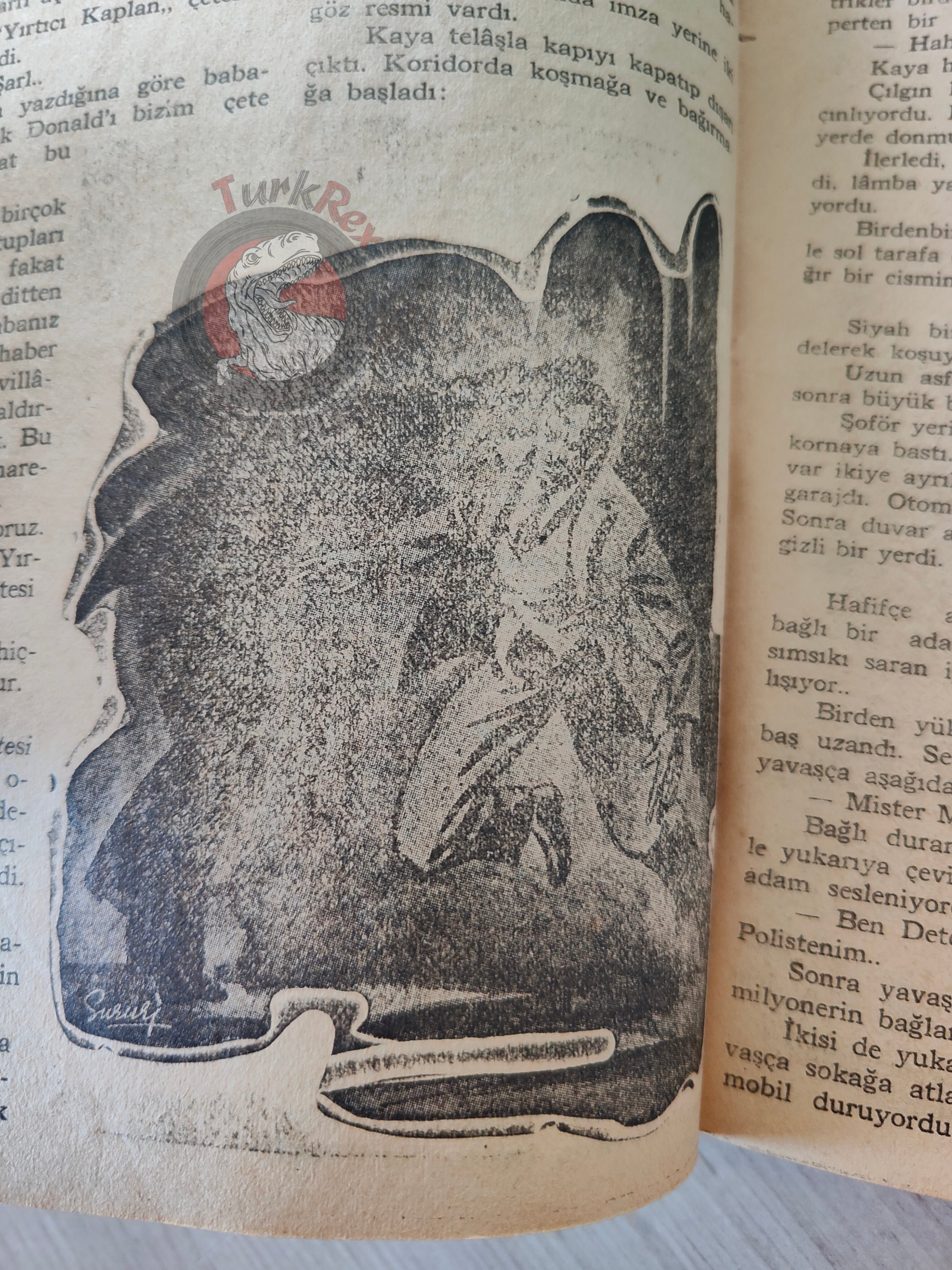 1001 Roman 1941 The East Is Burning Turkish Comic Mag Turkey