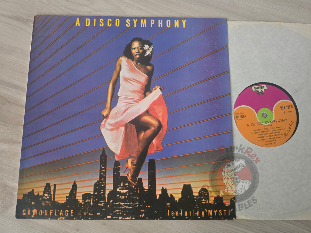 Camouflage, Mysti – A Disco Symphony Turkish Pressing Vinyl Turkey Edition