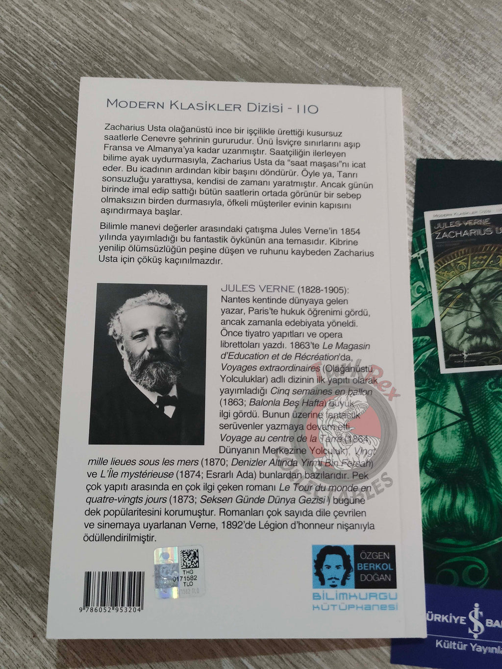 Jules Verne –  Master Zacharius 2022 Turkish Book Turkey