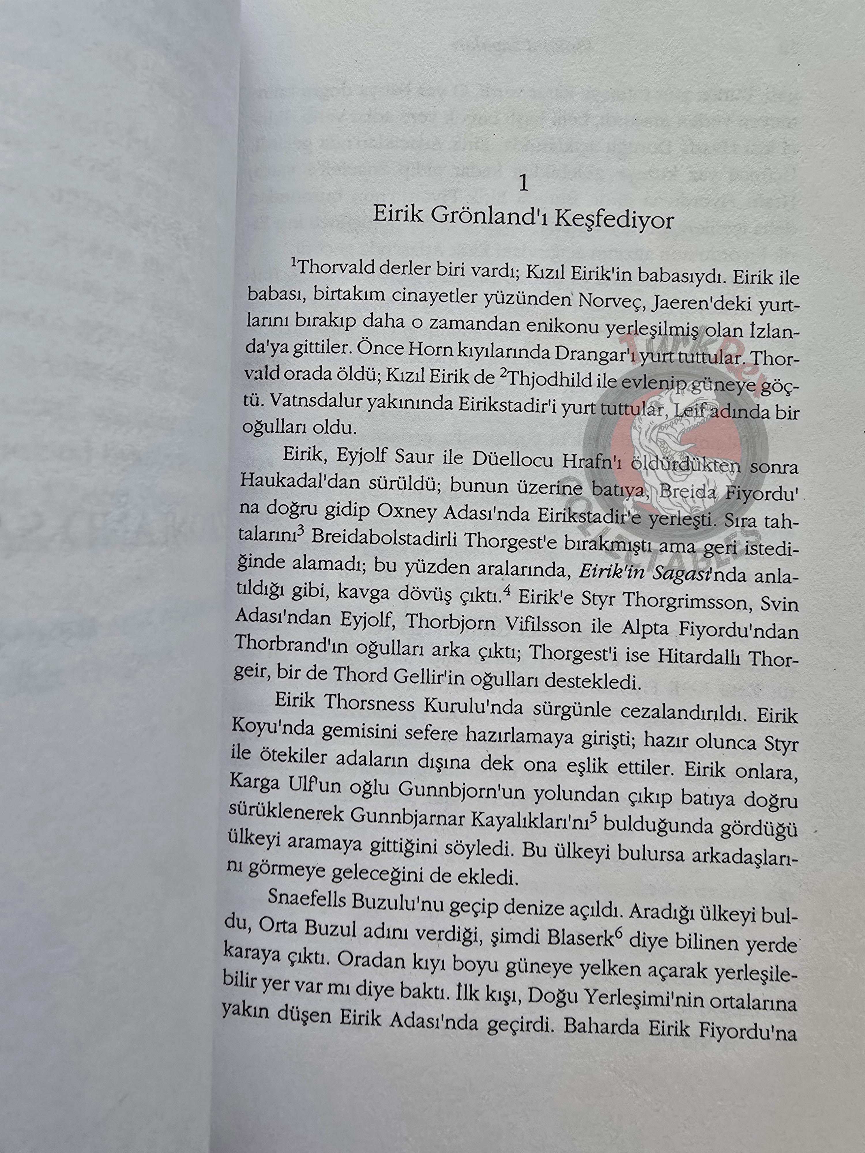 The Vinland Sagas 1996 Turkish Book Turkey Viking