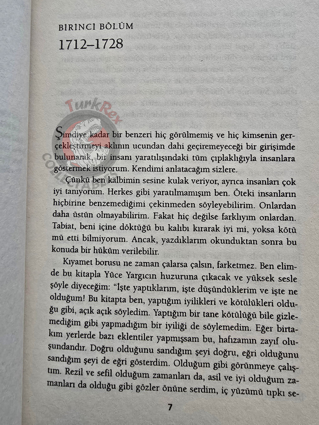 Jean-Jacques Rousseau – The Confessions 2000 Turkish Book Turkey