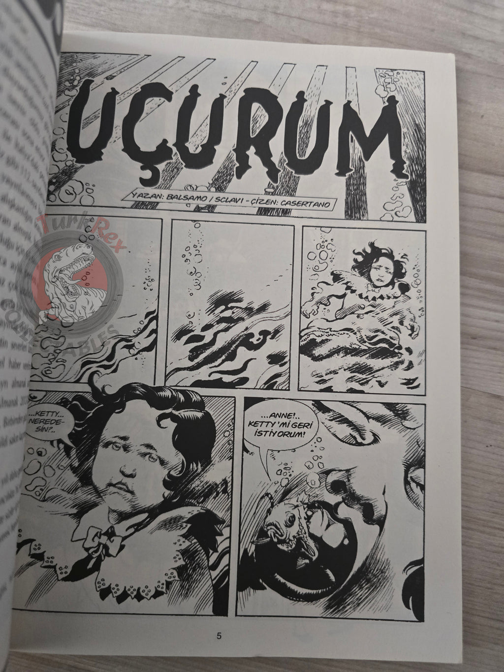 Dylan Dog #22 2016 Turkish Comic Turkey #120 Abyss