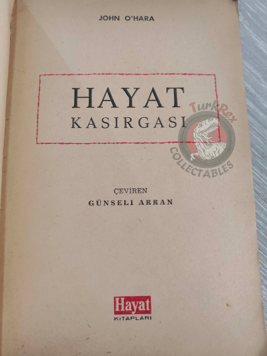 John O’Hara – From the Terrace 1963 1st Turkish Book Turkey