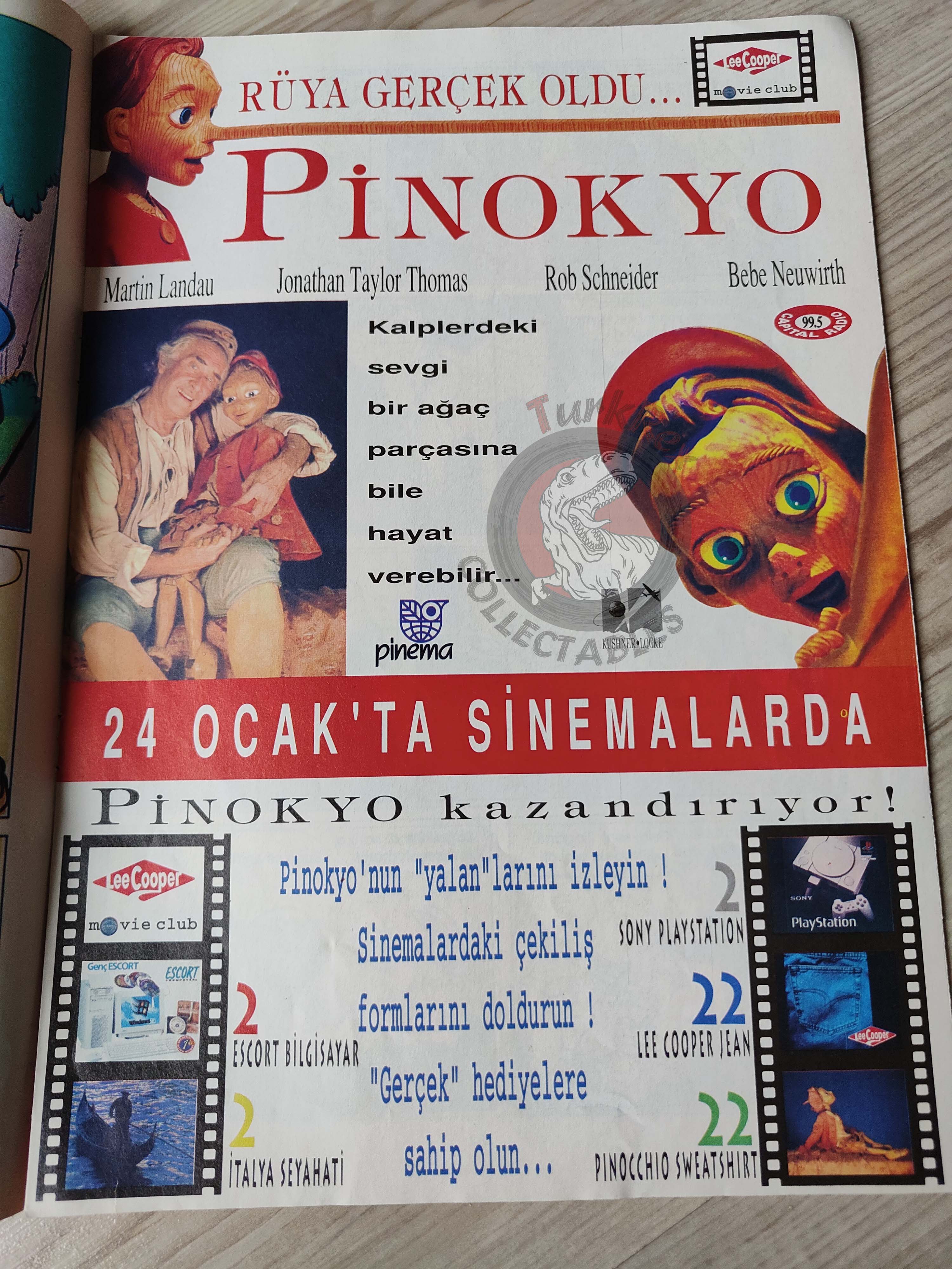 Casper the Friendly Ghost Magazine – Issue #17 1997 Turkish Comic Turkey