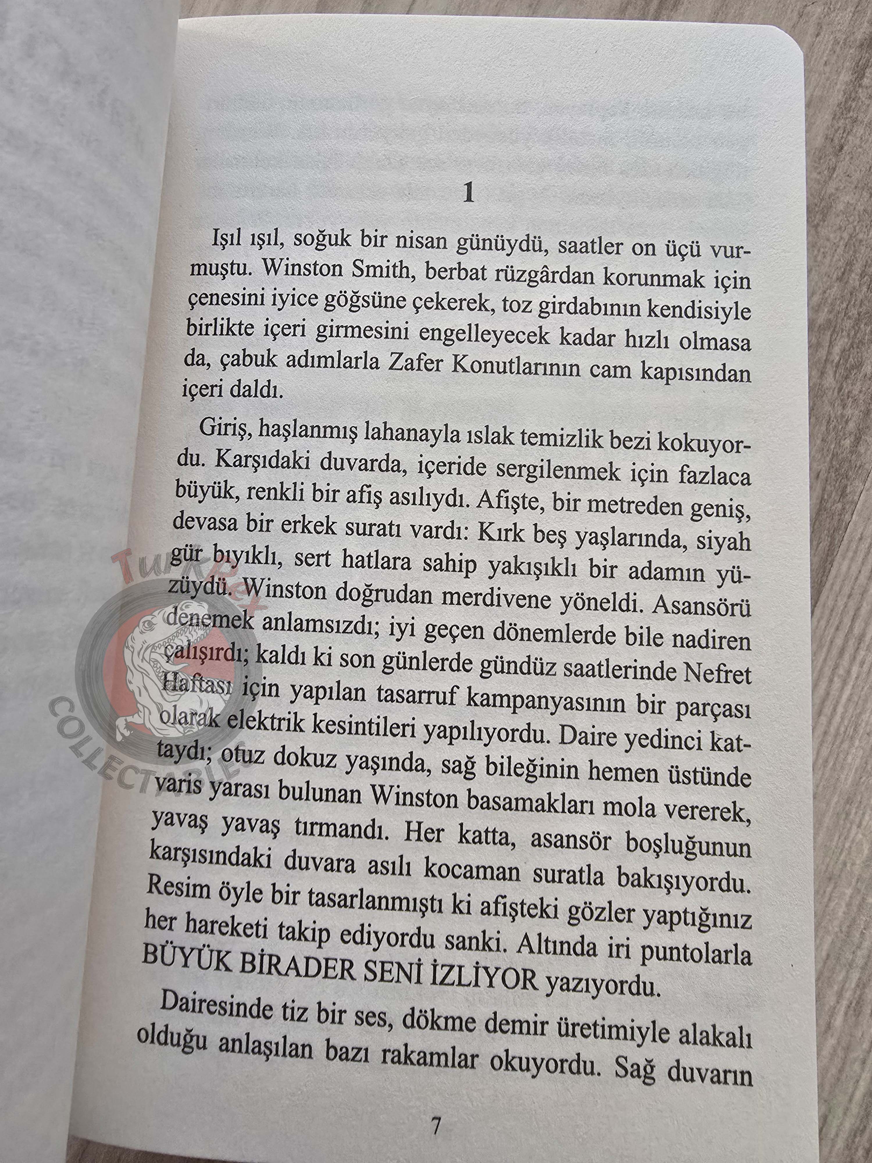 George Orwell – Nineteen Eighty-Four 2021 Turkish Book Turkey 1984