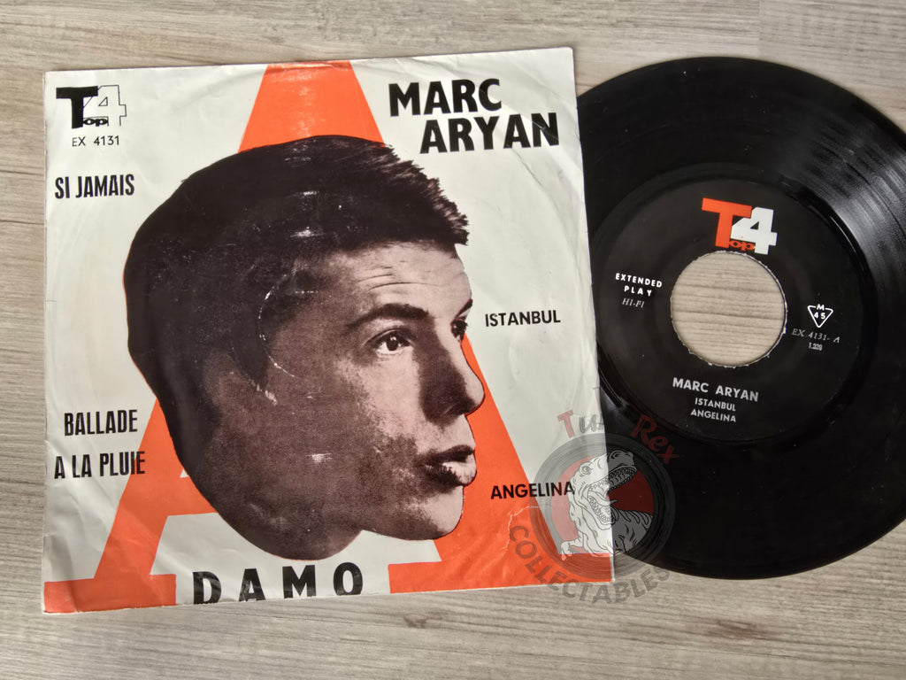 Adamo / Marc Aryan – Istanbul 7" Iran Pressing Vinyl Iranian Edition