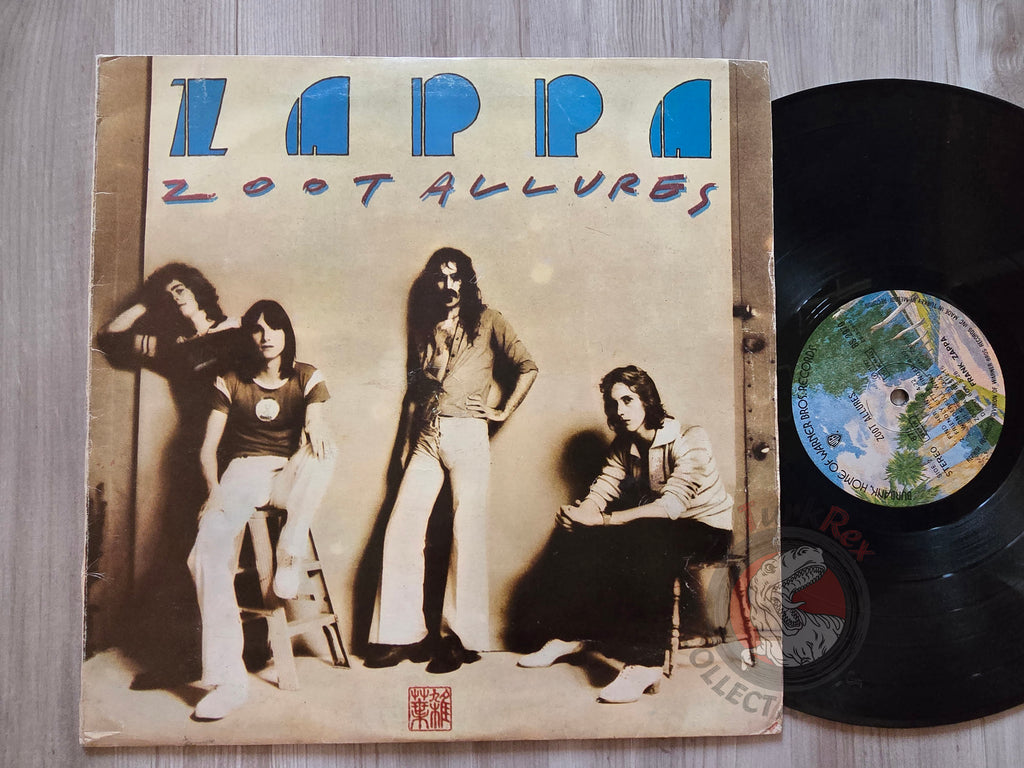 Frank Zappa – Zoot Allures Turkish Pressing Vinyl Turkey Edition
