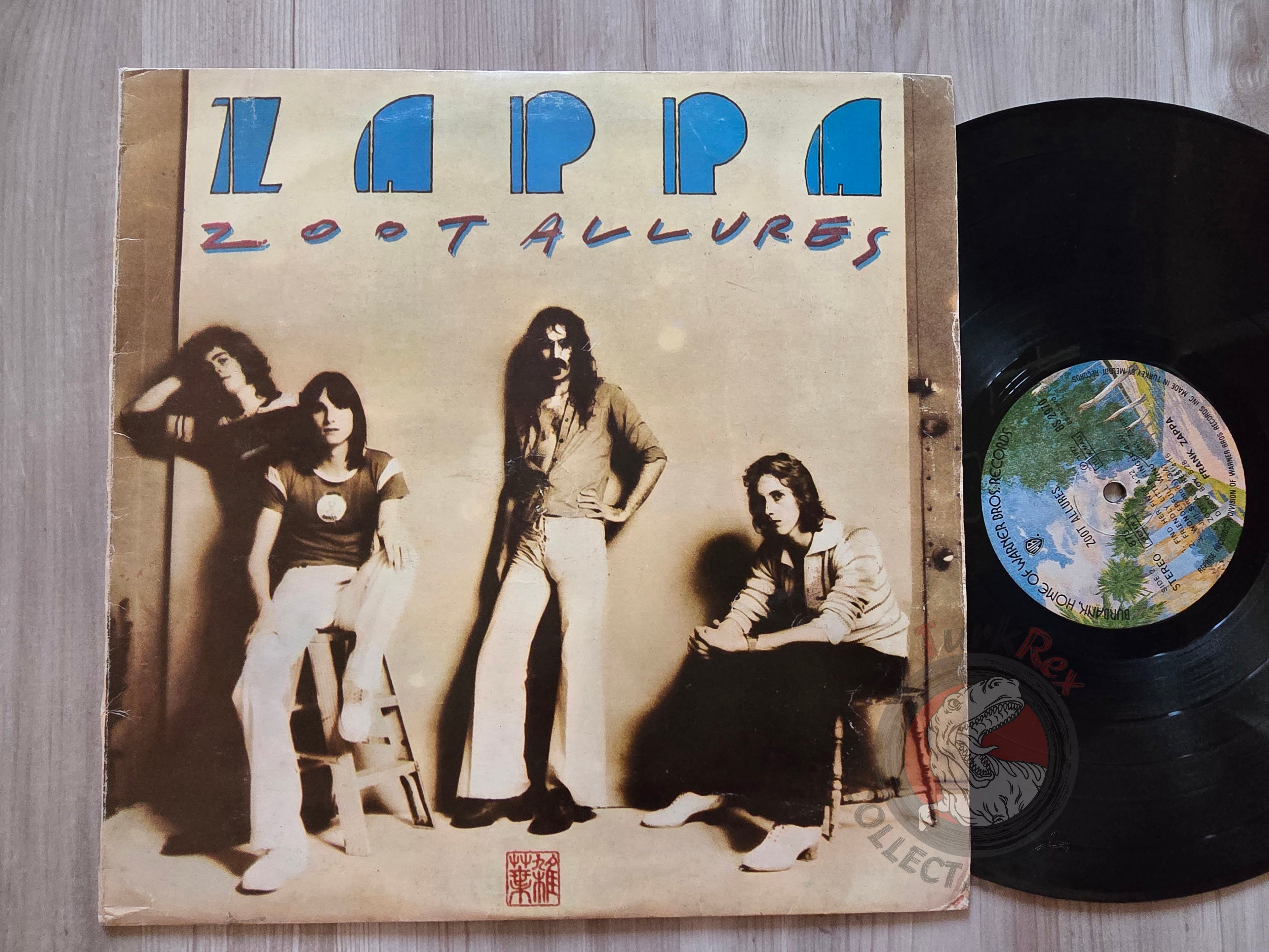 Frank Zappa – Zoot Allures Turkish Pressing Vinyl Turkey Edition
