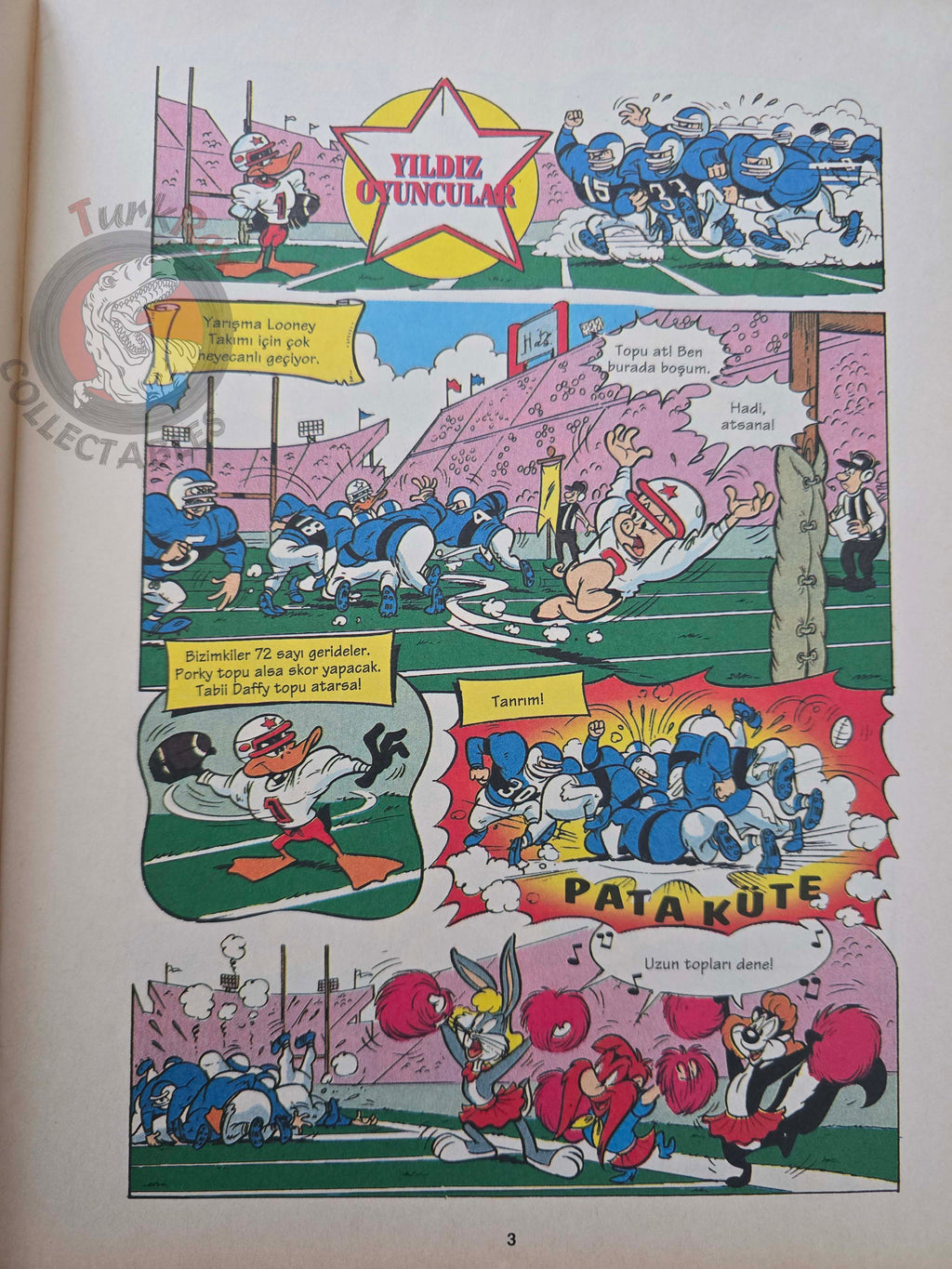 Sylvester Tweety Looney Tunes 1999 Turkish Comic Turkey Warner Bros