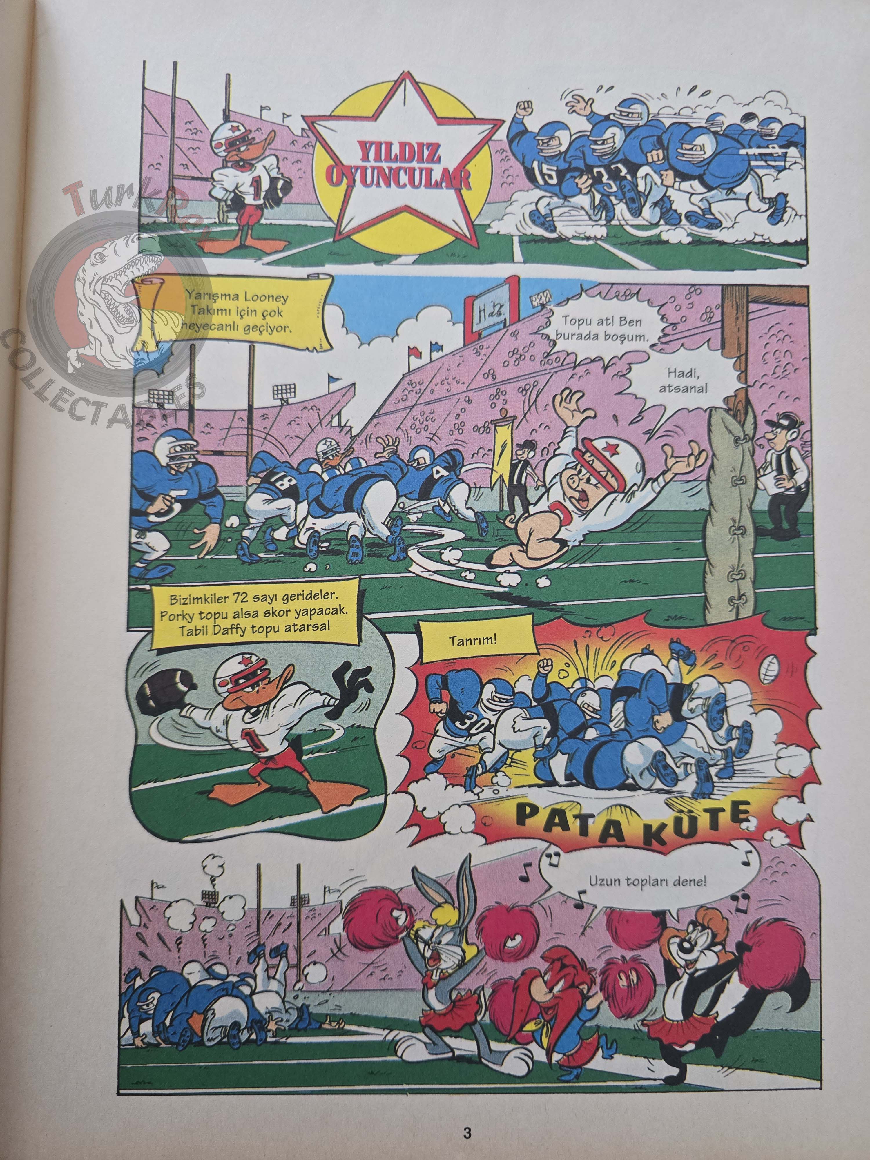 Sylvester Tweety Looney Tunes 1999 Turkish Comic Turkey Warner Bros