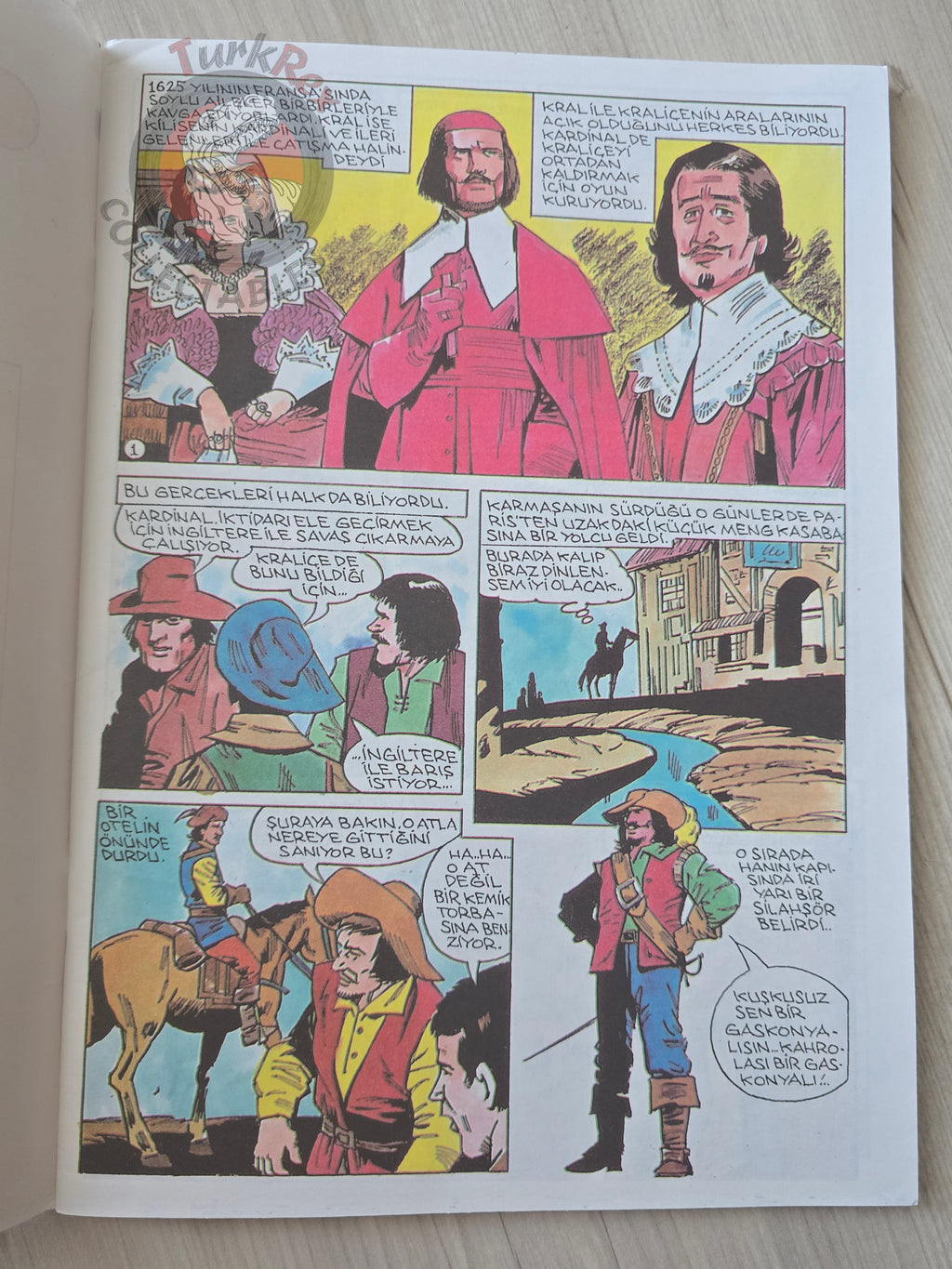 Alexandre Dumas - The Three Musketeers - The Count of Monte Cristo  Turkish Comic Turkey Classics Ilustrated