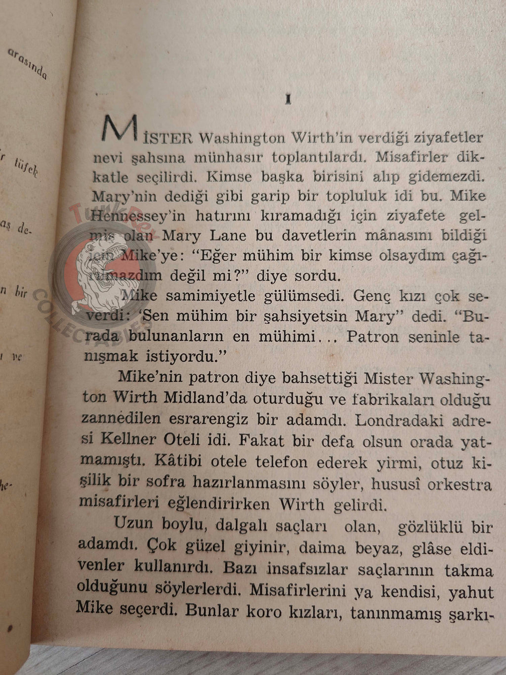Edgar Wallace – The Clue of the Silver Key 1953 1st Turkish Book Turkey