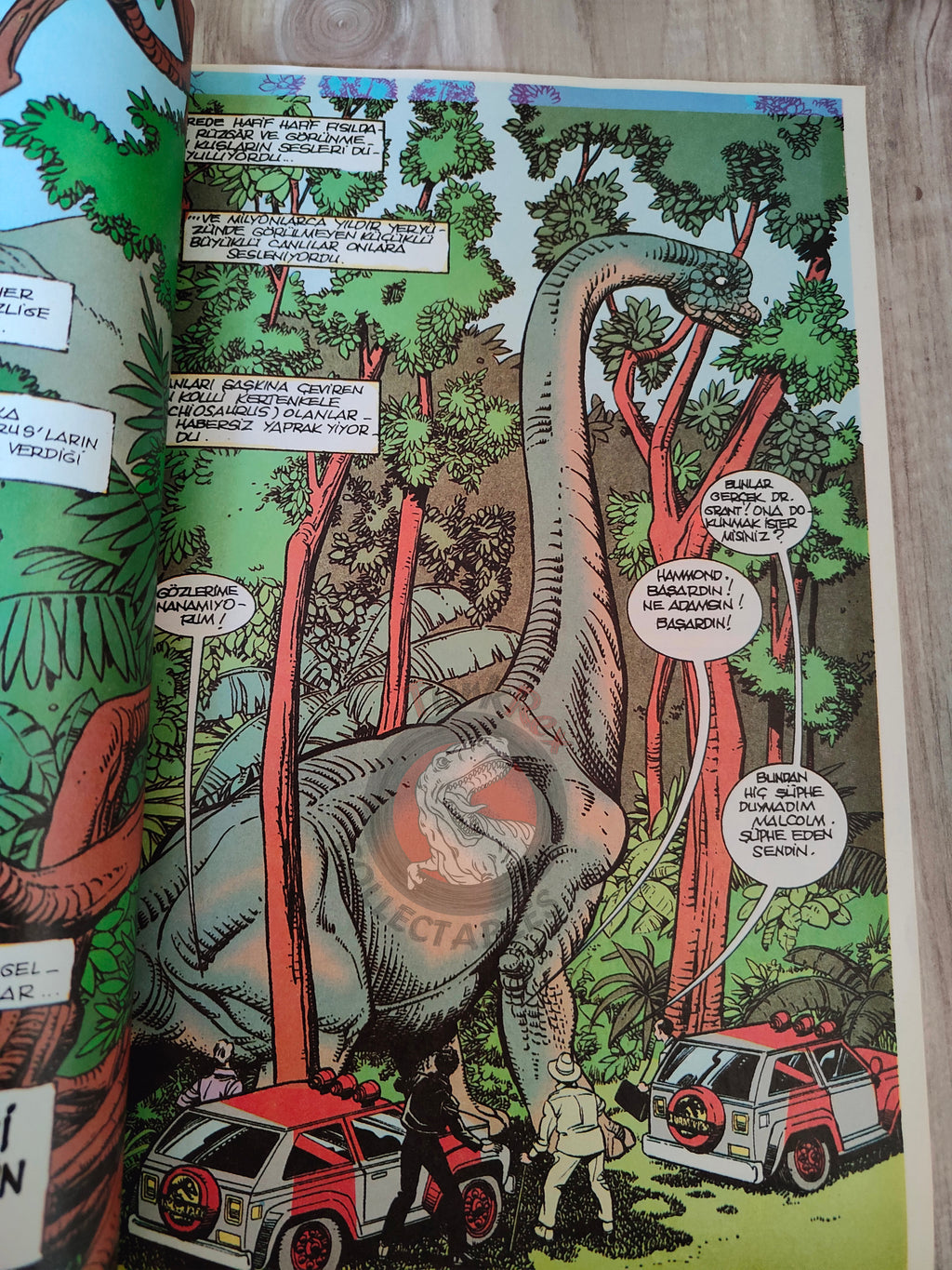 Jurassic Park #4 Turkish Edition Comic Turkey Topps Spielberg