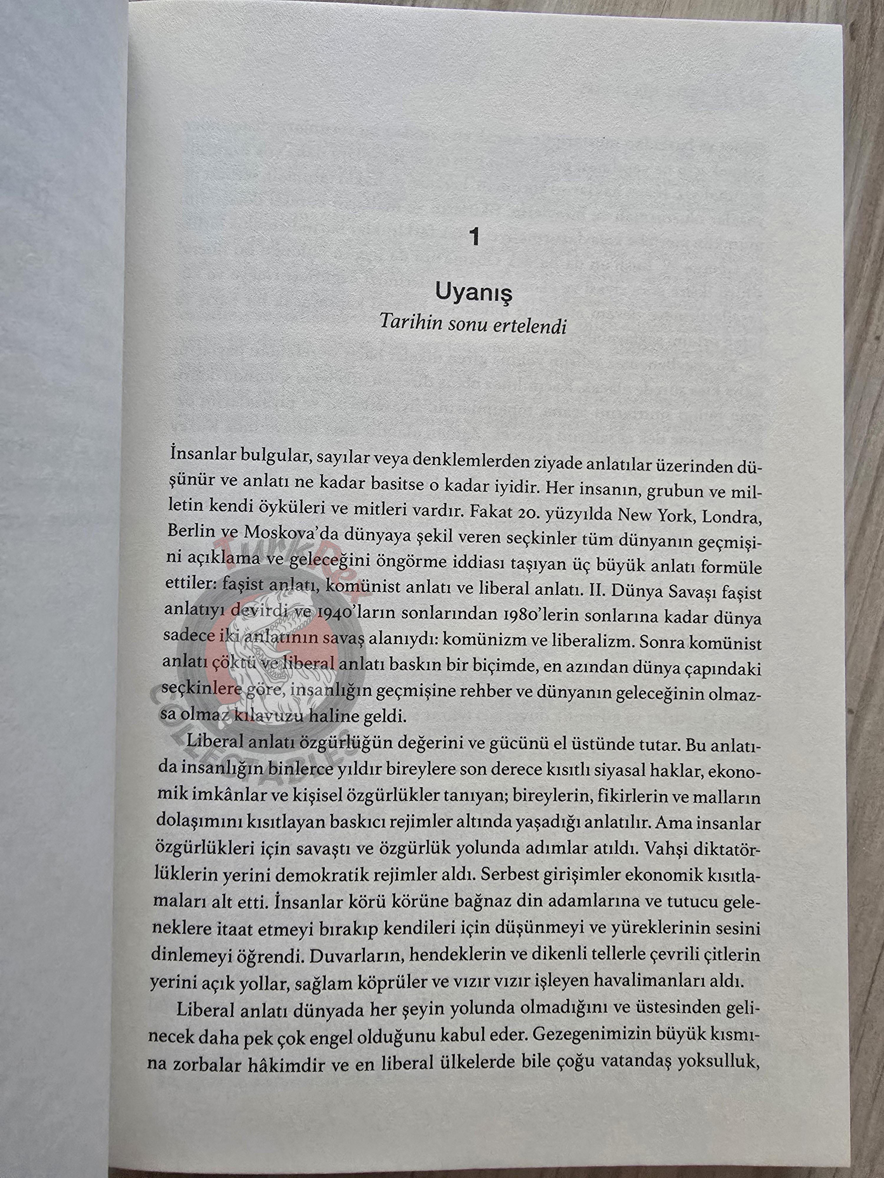 Yuval Noah Harari – 21 Lessons for the 21st Century 2018 Turkish Book Turkey
