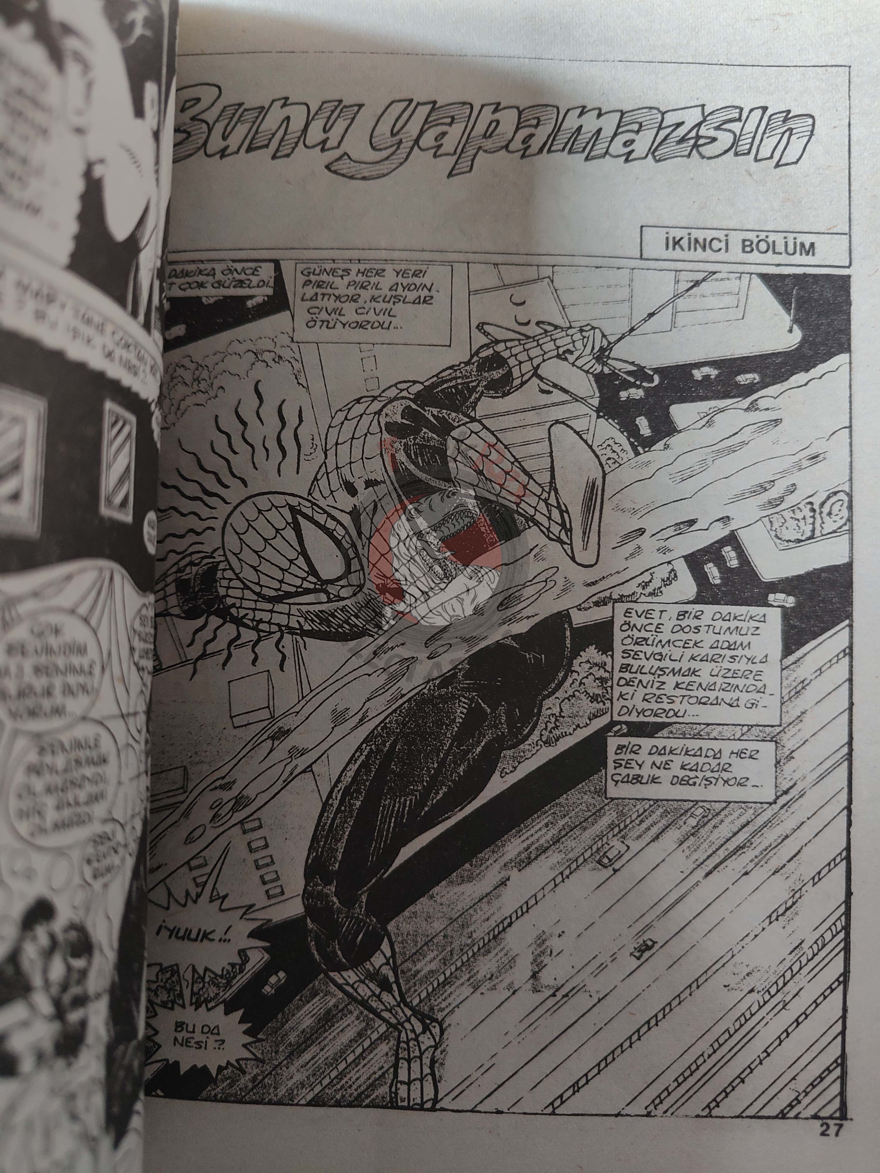 Spider-Man #122 1990 Turkish Comic Turkey Amazing #326 #327 Web of #59 #62 Spectacular #158