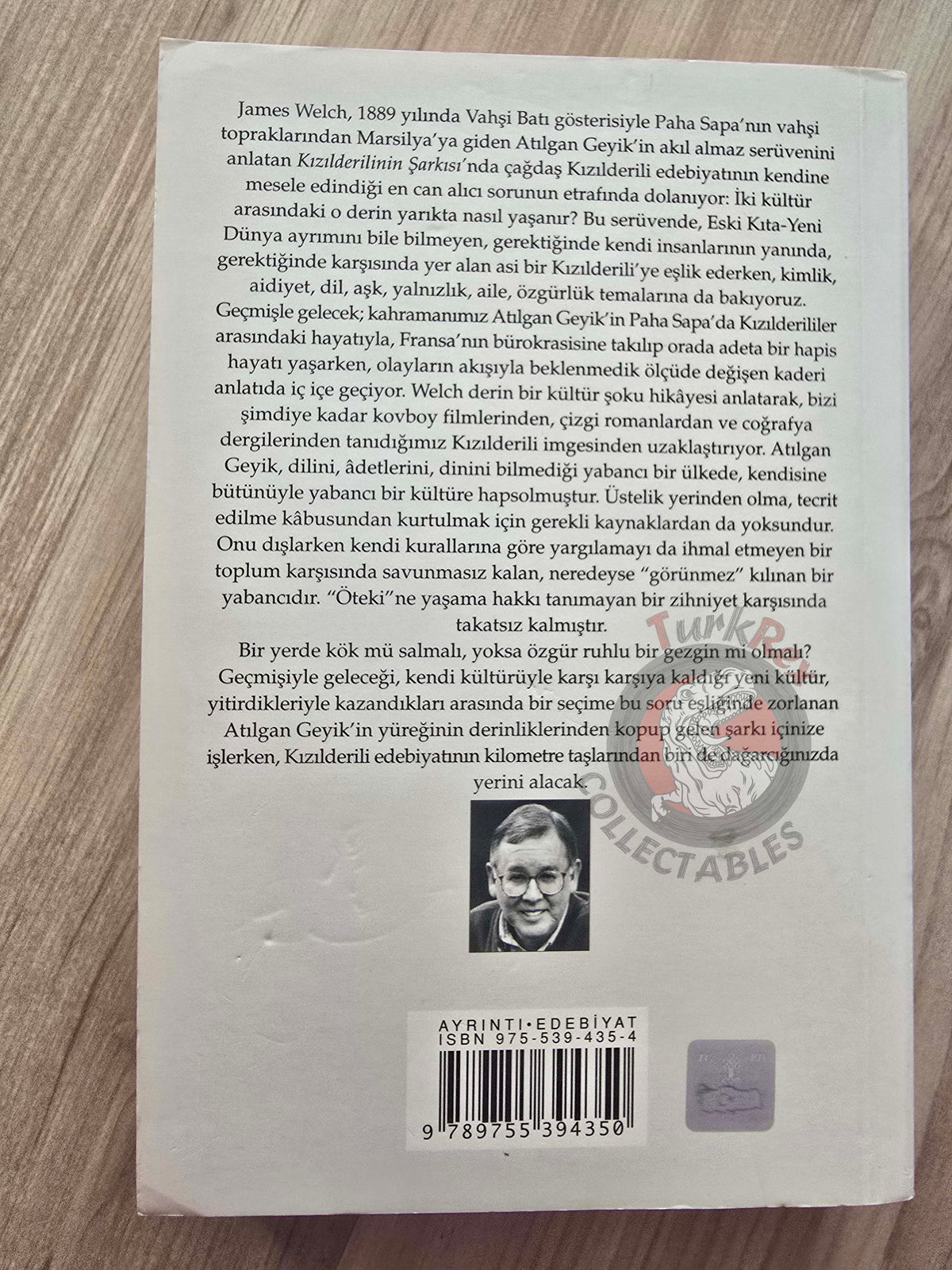 James Welch – The Heartsong of Charging Elk 2004 Turkish Book Turkey