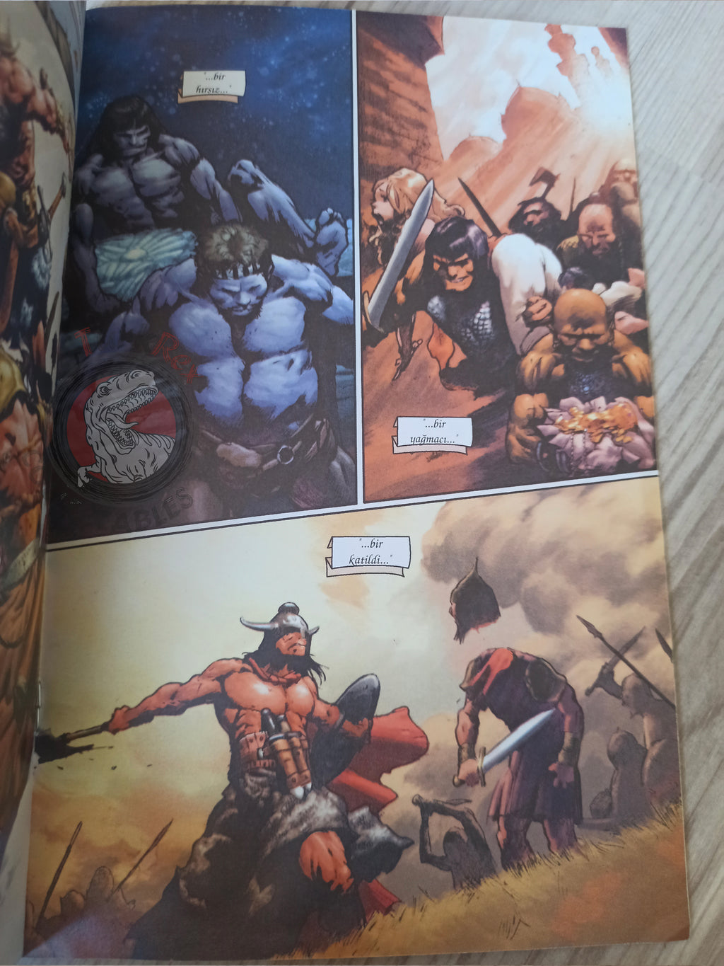 Conan the Legend #0 Turkish Comic Turkey Dark Horse Comics