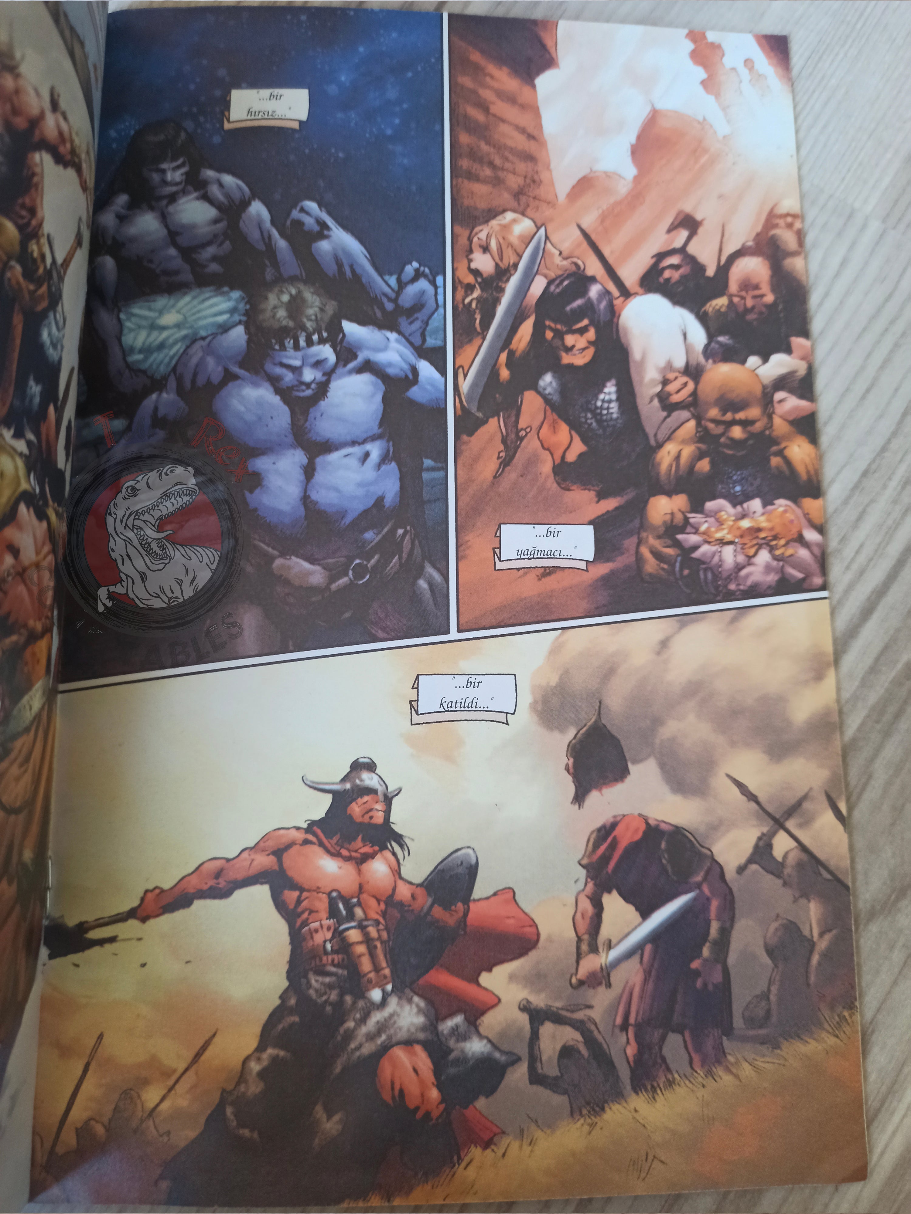 Conan the Legend #0 Turkish Comic Turkey Dark Horse Comics