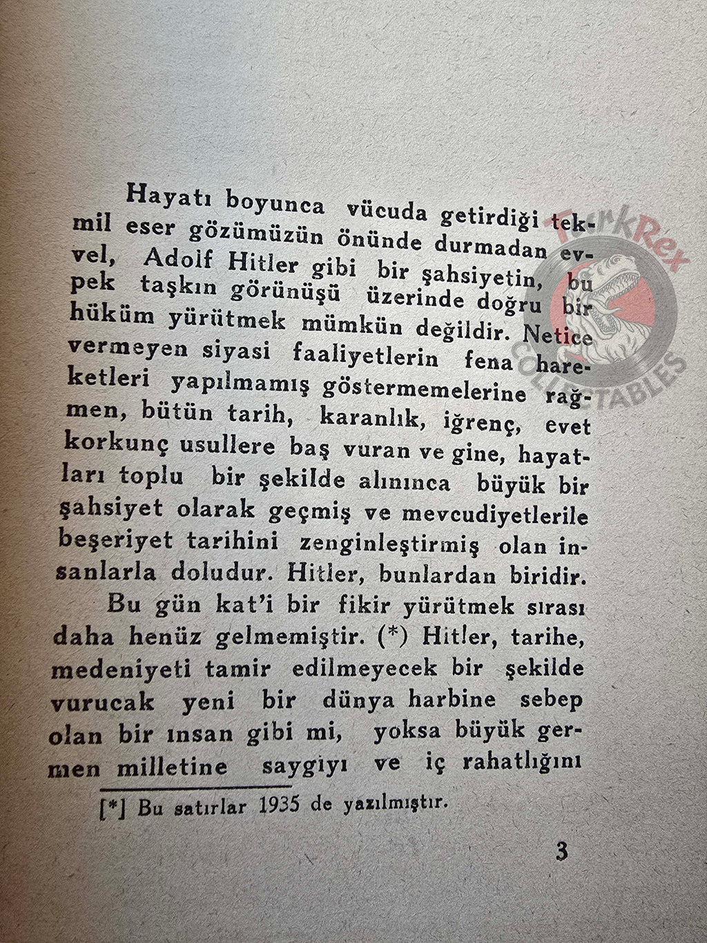 Winston Churchill 1945 Turkish Book Turkey WW2 World Two German Germany