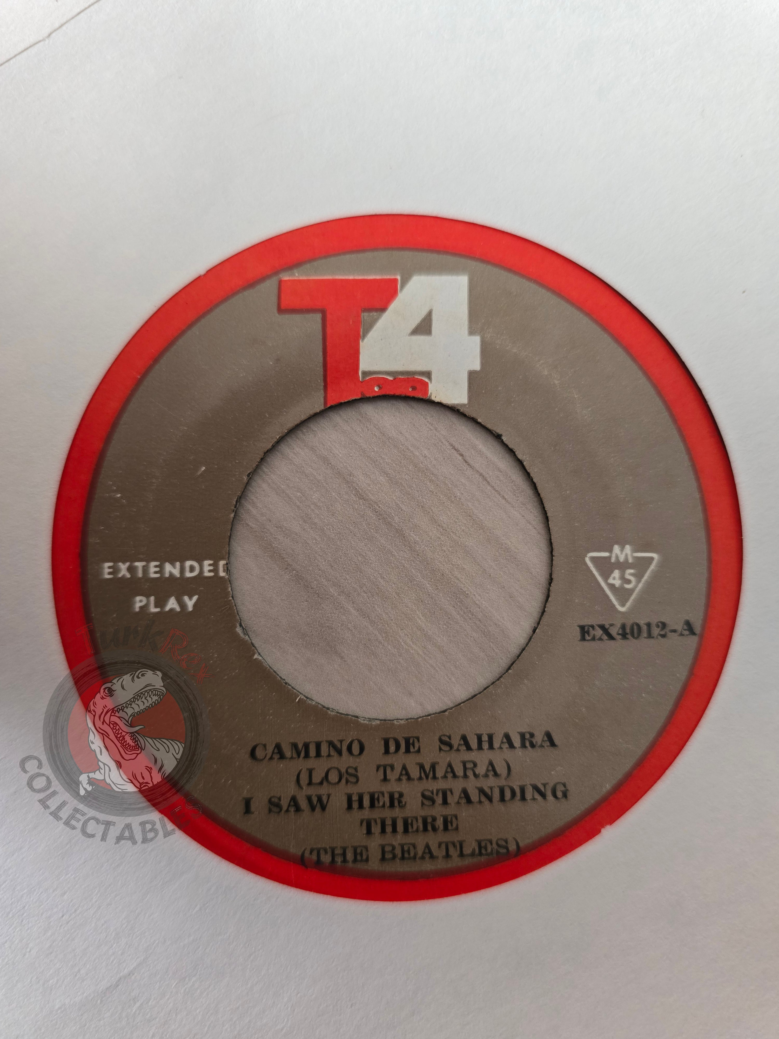 The Beatles / Los Tamara / The Journeymen 7" Iran Pressing Vinyl Iranian Edition