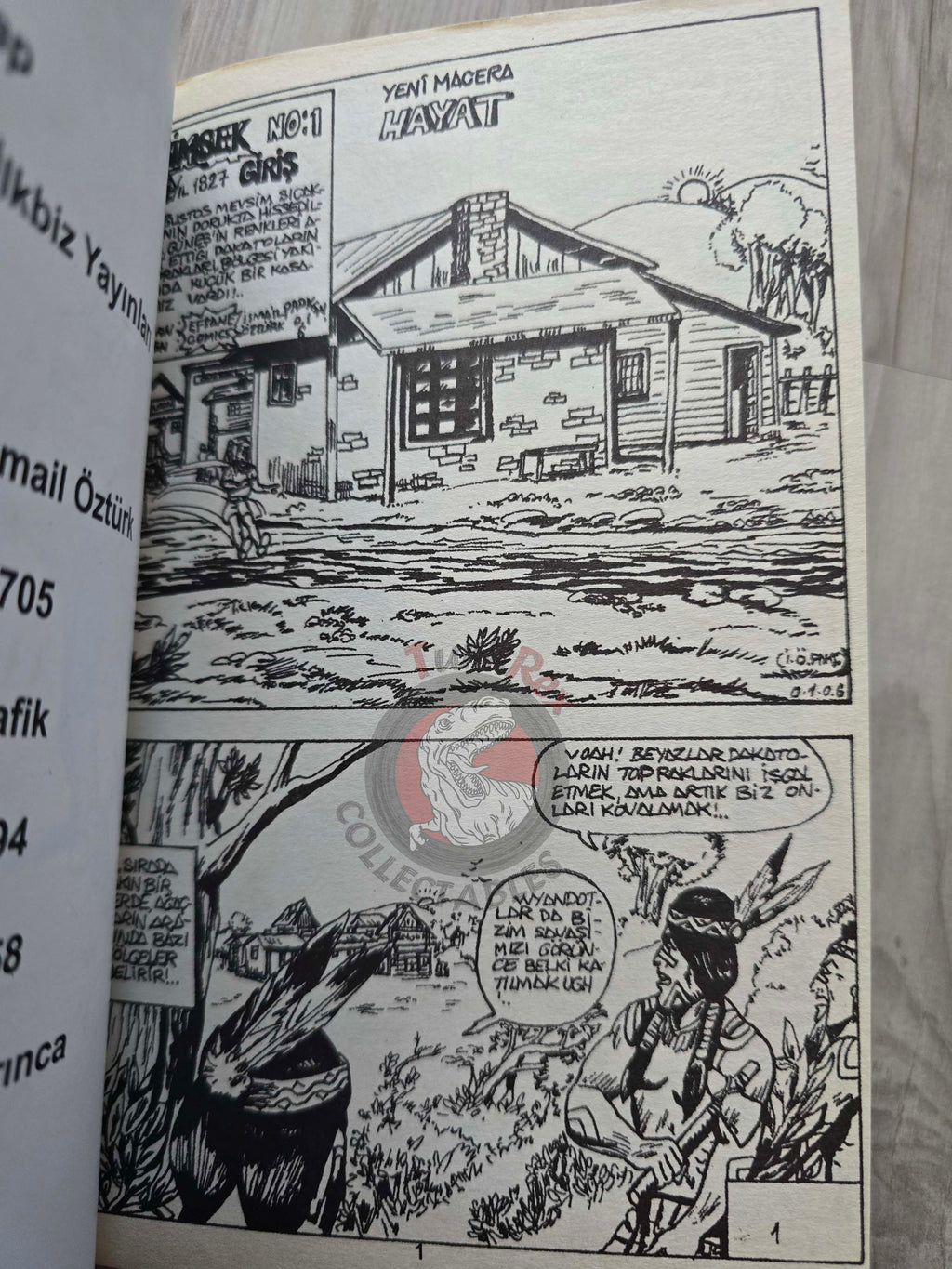 Şimşek #1 Western Comic Turkish Turkey by  İsmail Öztürk