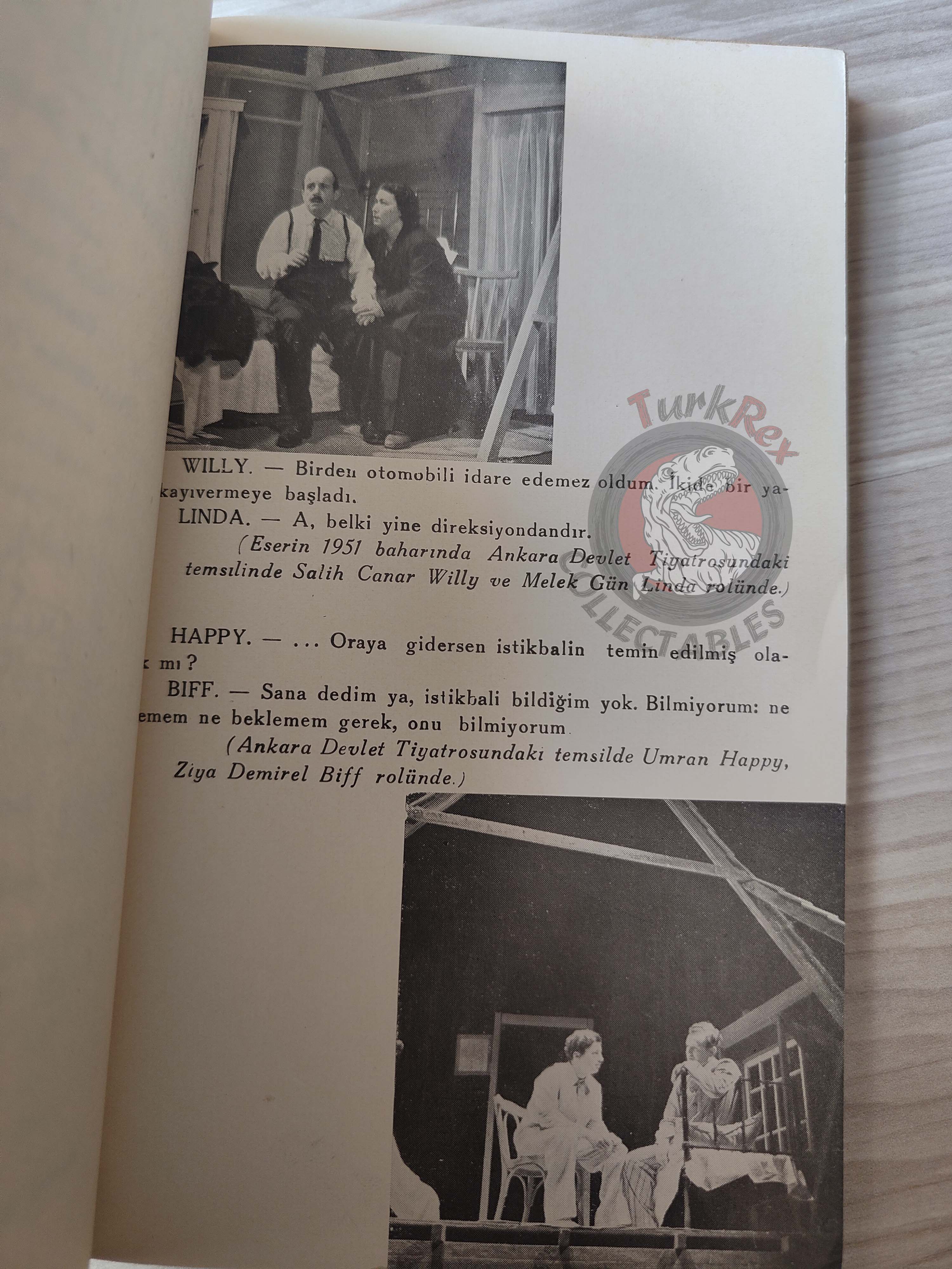 Arthur Miller – Death Of A Salesman 1952 1st Turkish Book Turkey