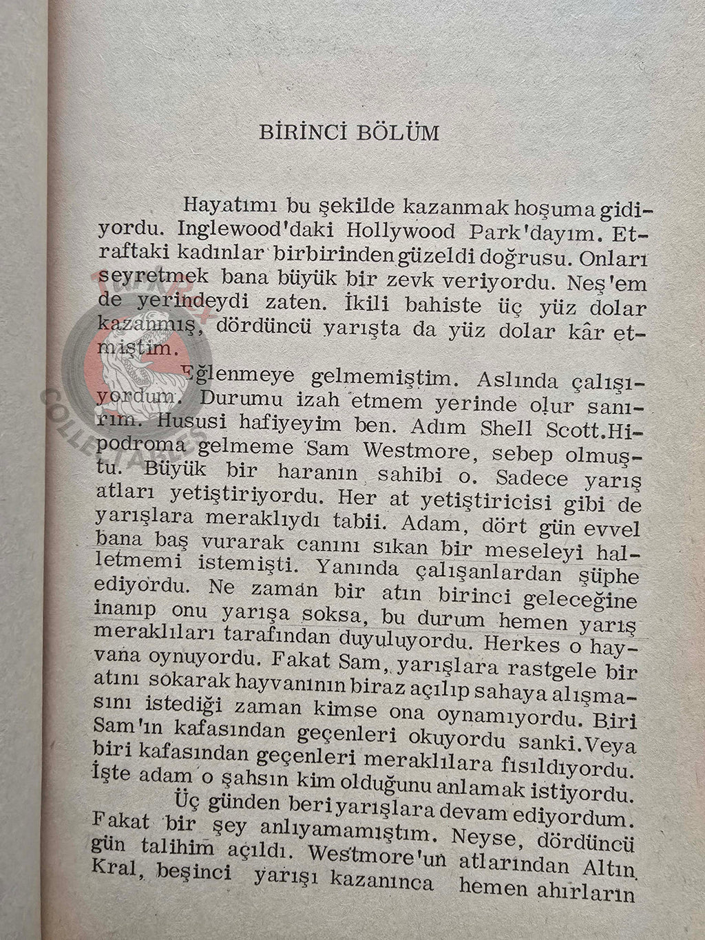 Richard S. Prather – Shell Scott The Cockeyed Corpse 1967 Turkish Book Turkey