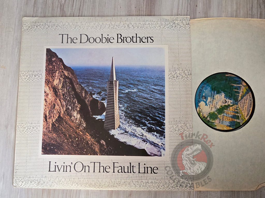 The Doobie Brothers – Livin' On The Fault Line Turkish Pressing Vinyl Turkey Edition