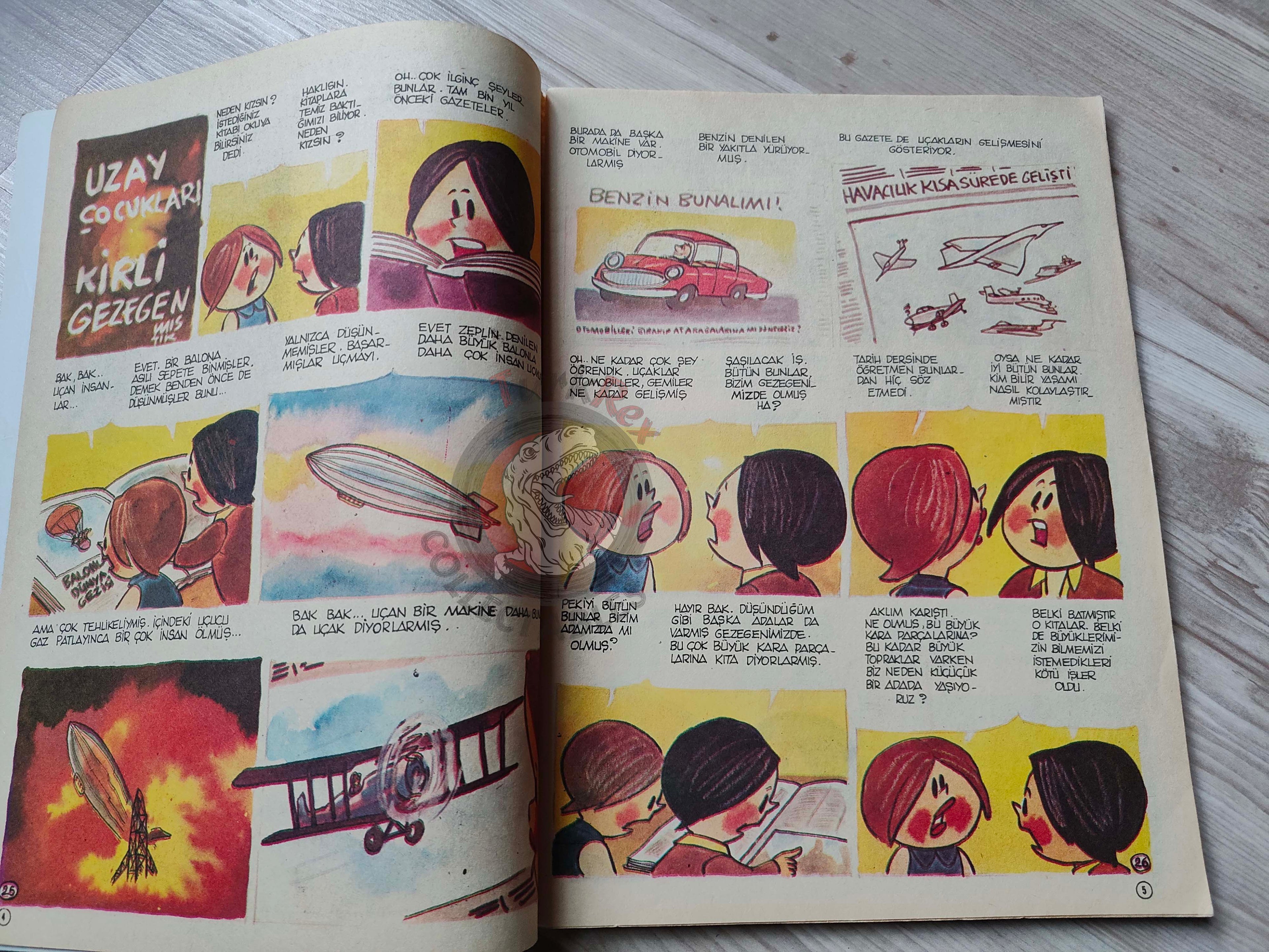 Milliyet Çocuk #47 1979 Turkish Comic Turkey Joyas Literarias Juveniles #132 Frederick Marryat