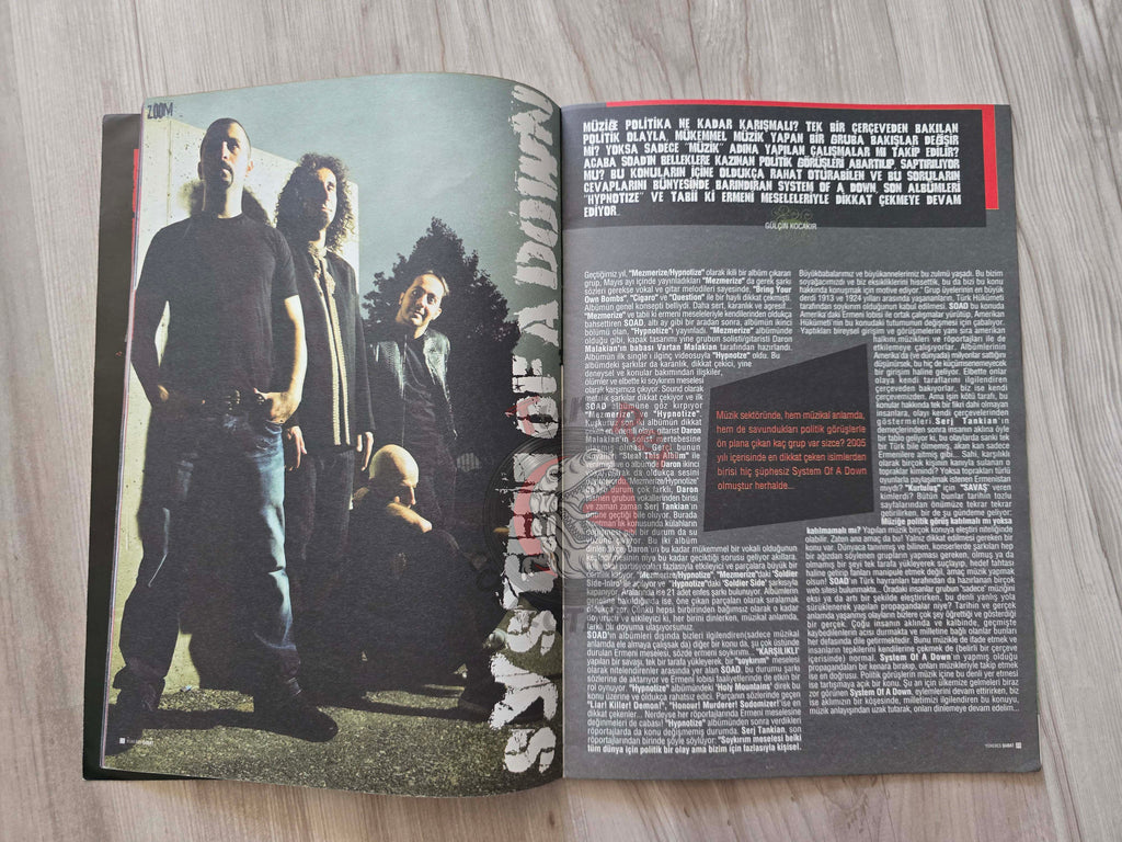 Yüxexes 2006 Rammstein Turkish Mag Turkey Behemoth Destruction Limp Bizkit System of a Down