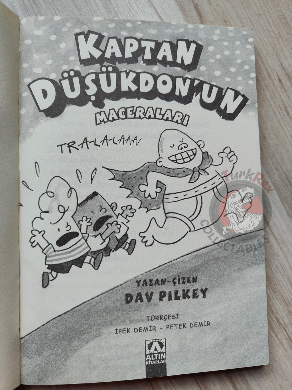 The Adventures of Captain Underpants Turkish Turkey Dav Pilkey