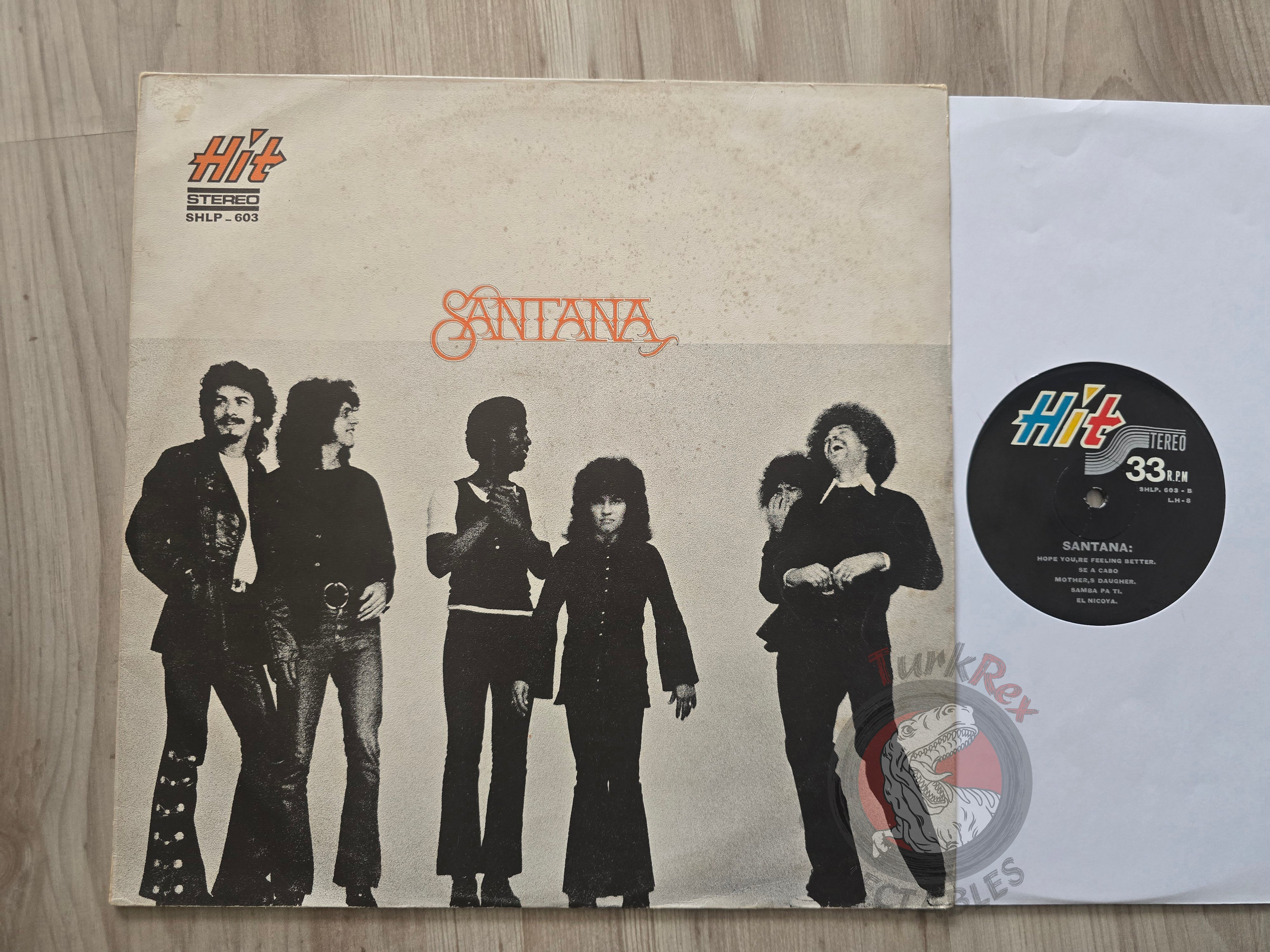 Santana – Santana Iranian Pressing Vinyl Iran Edition