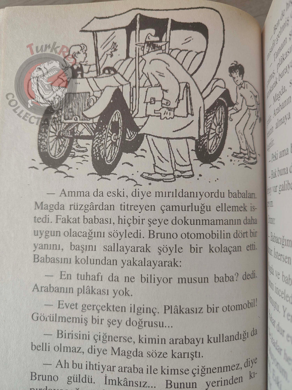 Friedrich Feld – The Cars of Aunt Clementine  1997 Turkish Book Turkey Illustrated