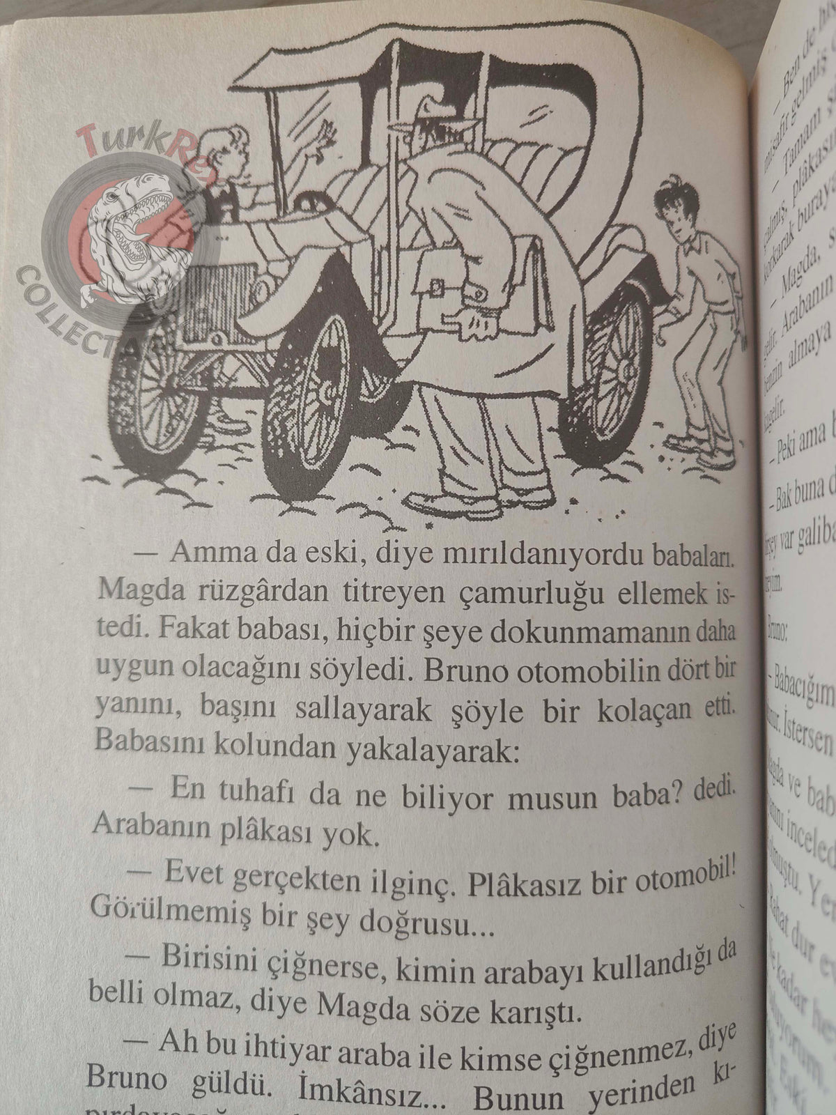 Friedrich Feld – The Cars of Aunt Clementine  1997 Turkish Book Turkey Illustrated