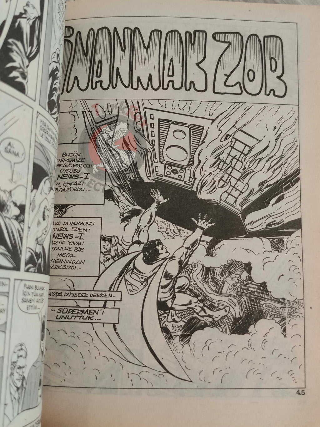 Superman #121 1994 Turkish Comic Turkey #345 #396 Detective Comics #434 Superboy #2