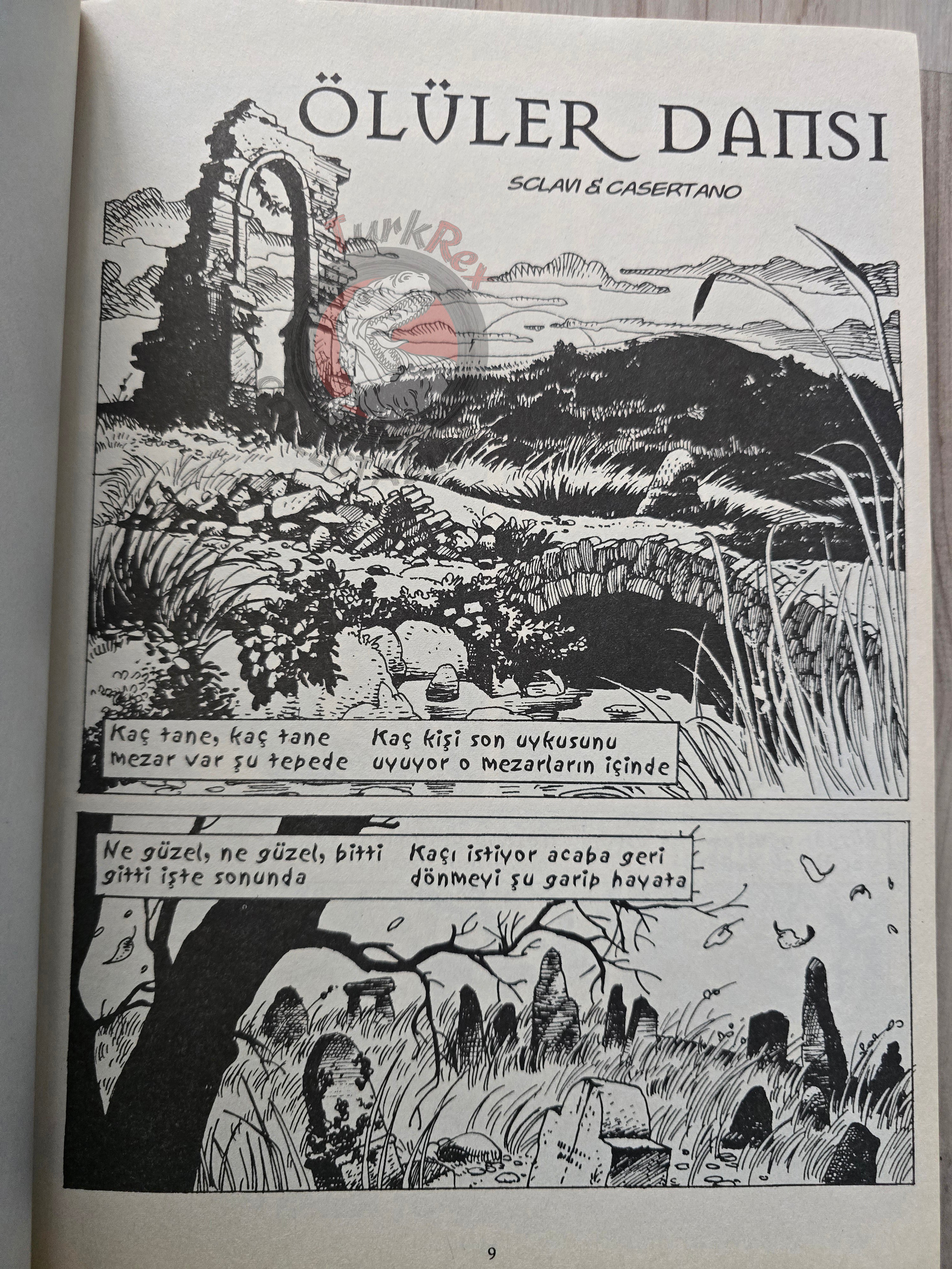 Dylan Dog Gigante #1 2000 Turkish Comic Turkey Totentanz