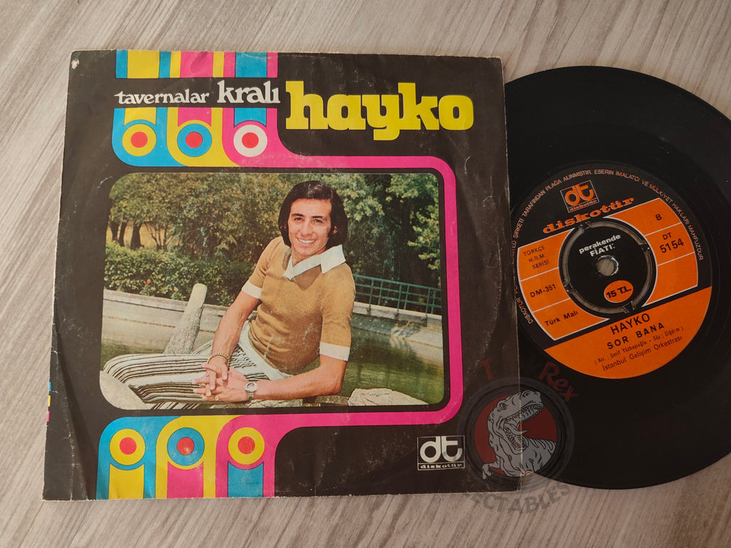 Hayko  – Merhaba / Sor Bana 7" Turkish Pressing Vinyl Turkey Edition