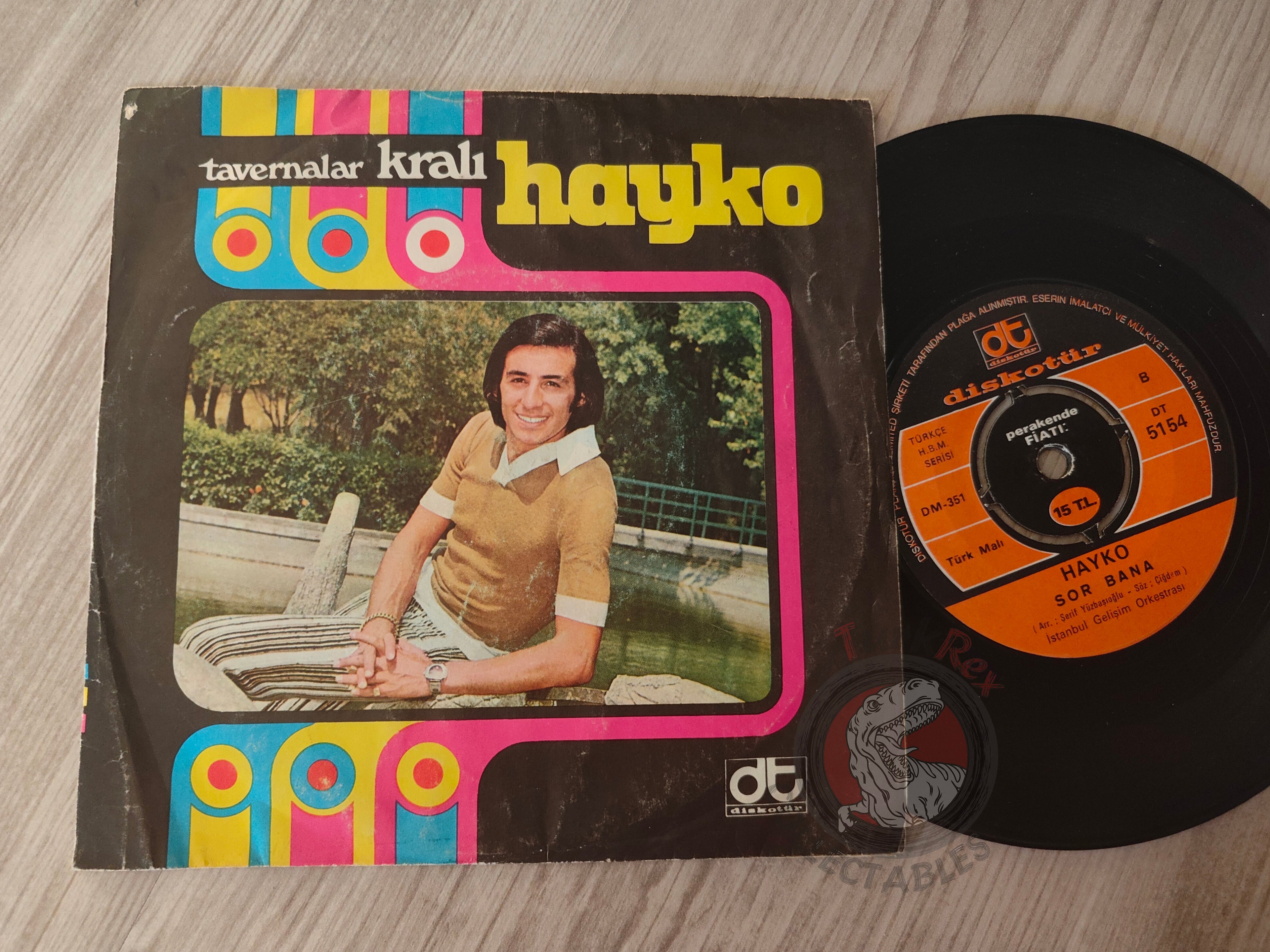 Hayko  – Merhaba / Sor Bana 7" Turkish Pressing Vinyl Turkey Edition