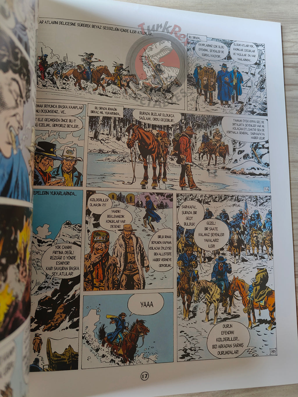 Blueberry #10 – General Golden Mane 2005 1st Edition Turkish Comic Turkey