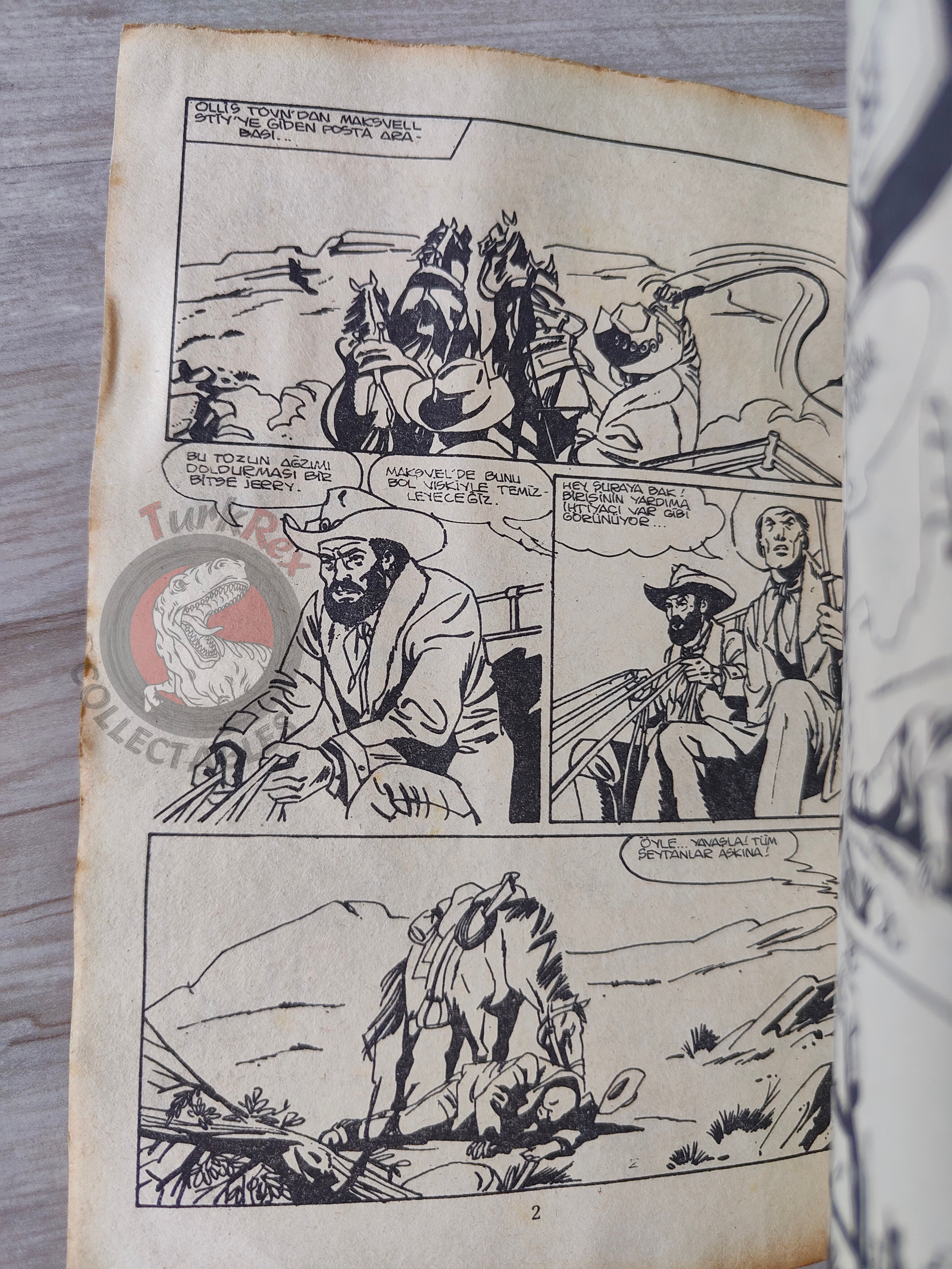 Zorro #5 1980s Turkish Comic Turkey Il Segno di Zorro