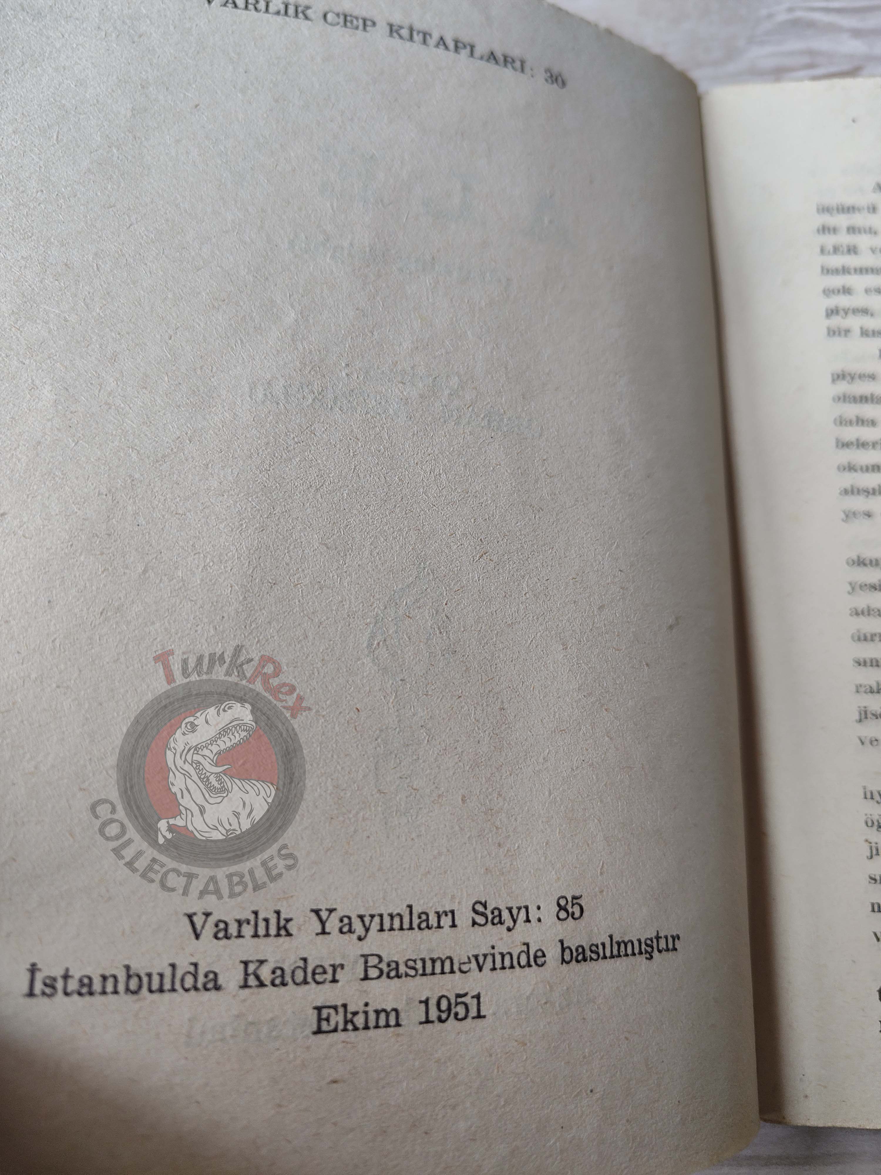 John Steinbeck – Burning Bright 1951 1st Turkish Book Turkey