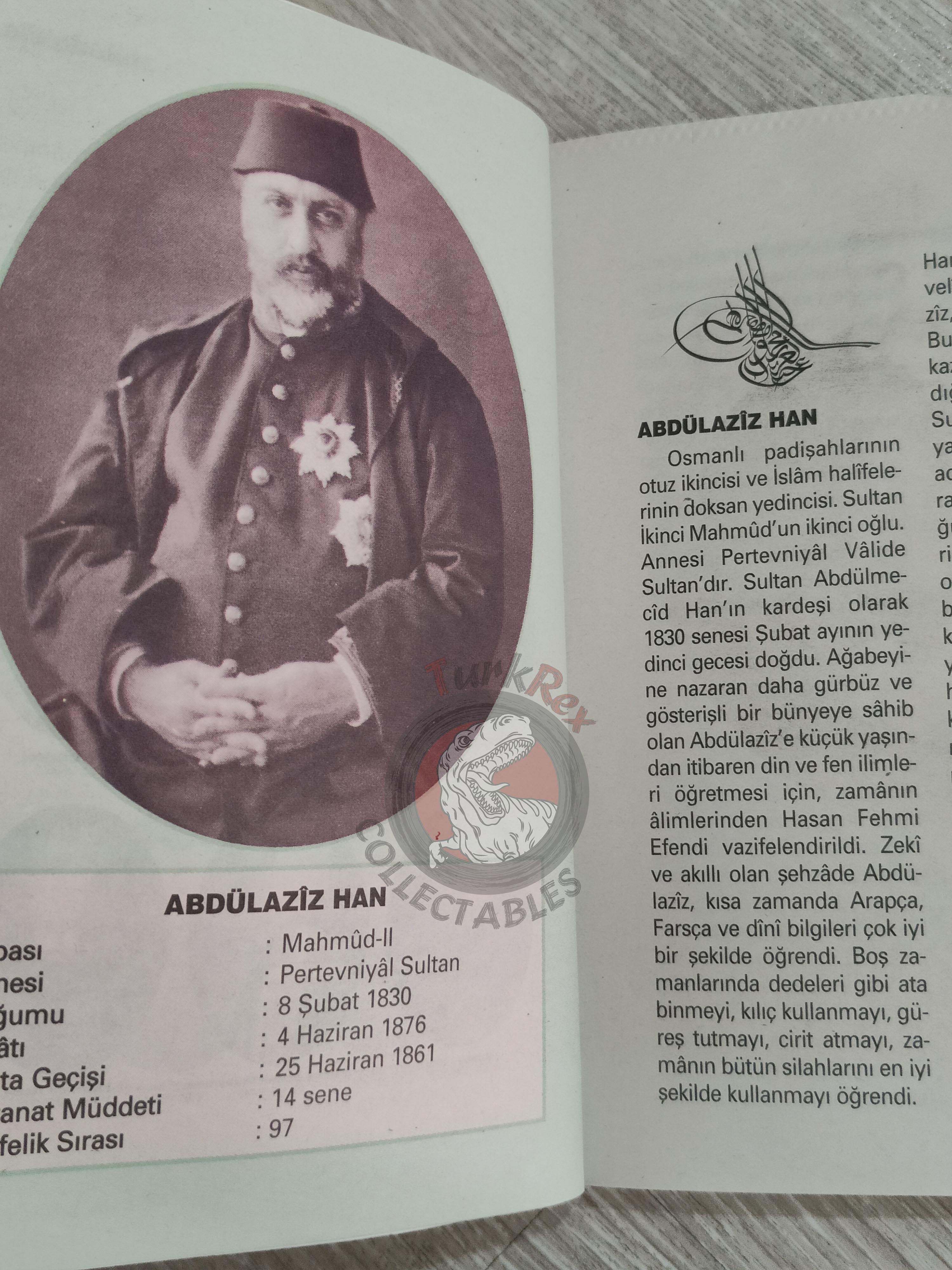 Ottoman Empire Sultans Vol 1 2004 Turkish Book Turkey Abdul Hamid II Mehmed II