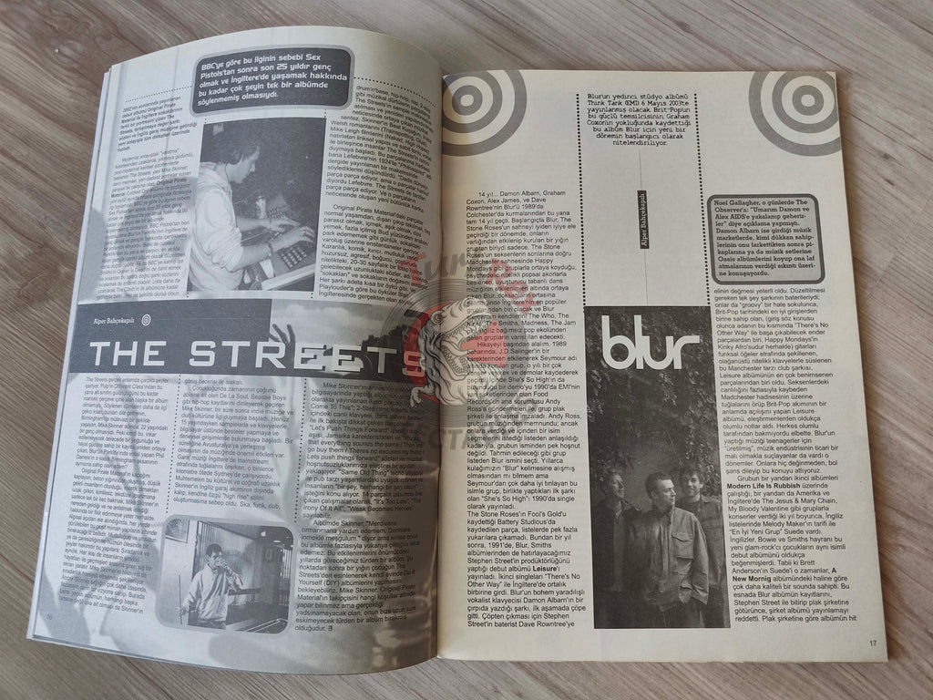 Lull 2003 Blur Turkish Mag Turkey Nobukazu Takemura Wilco Goldfrapp Martin Gore