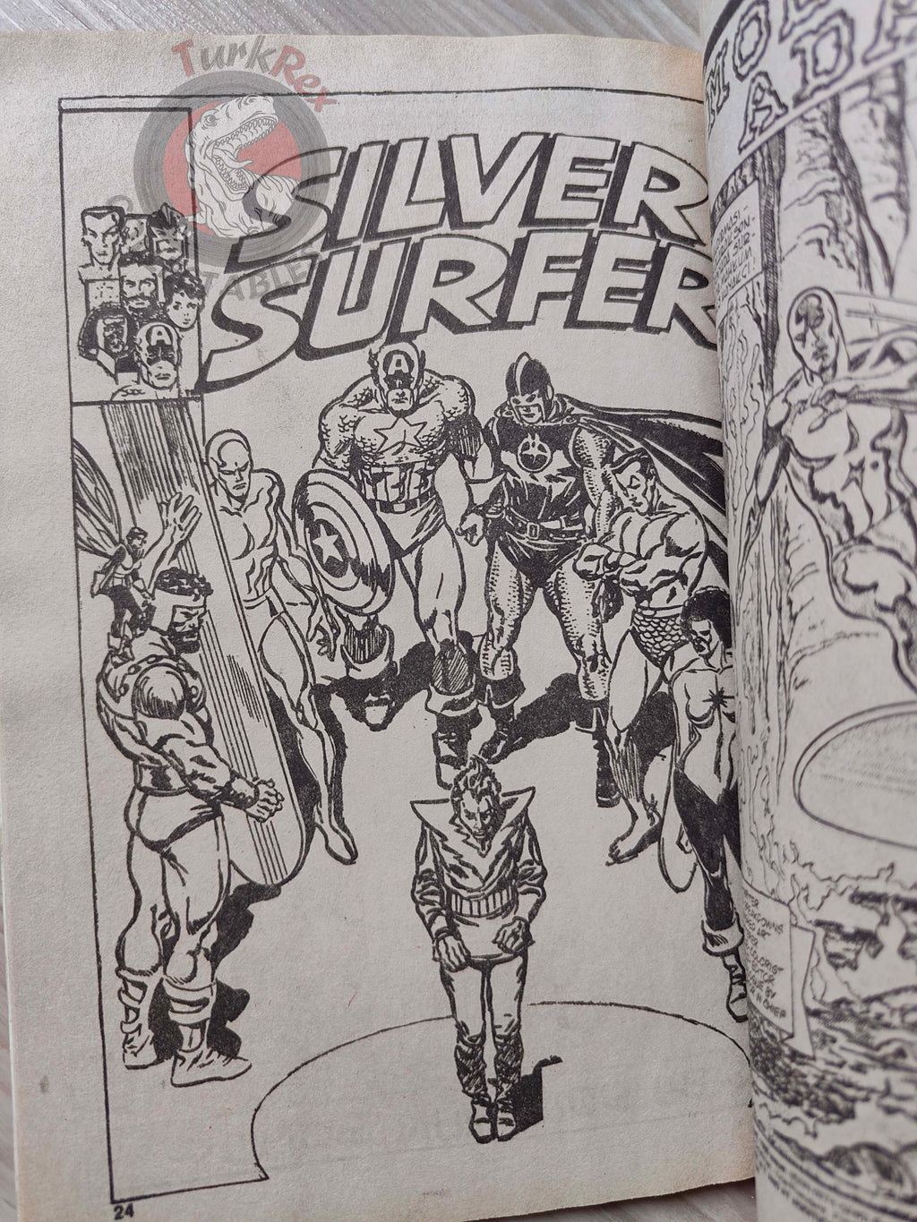 Silver Surfer #14 1988 Turkish Comic Turkey Defenders #101 The Avengers #256