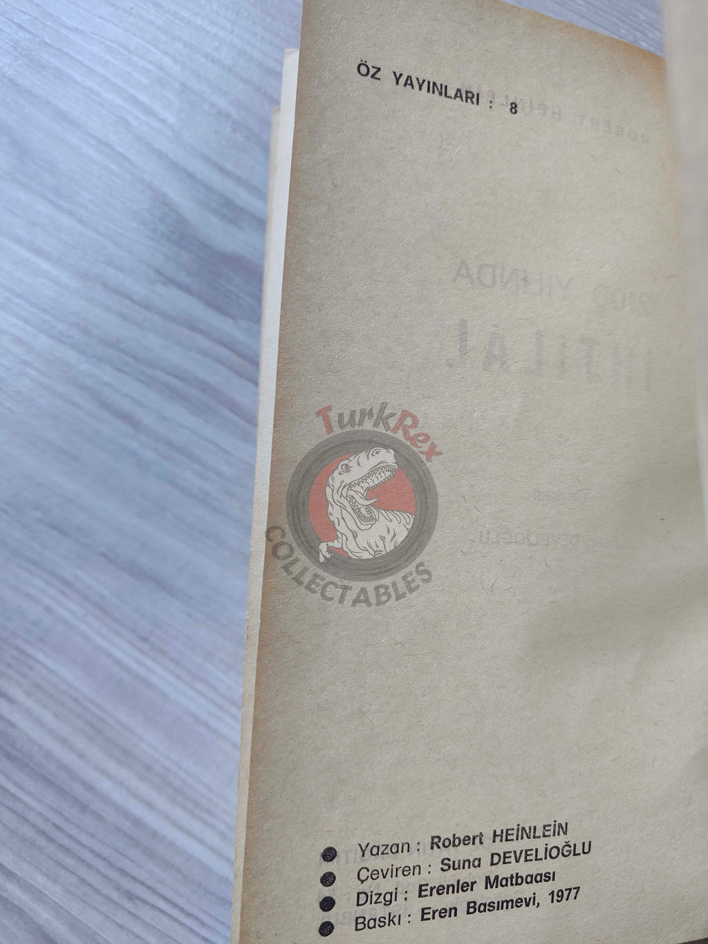 Robert A. Heinlein – Revolt in 2100 1977 1st Turkish Book Turkey