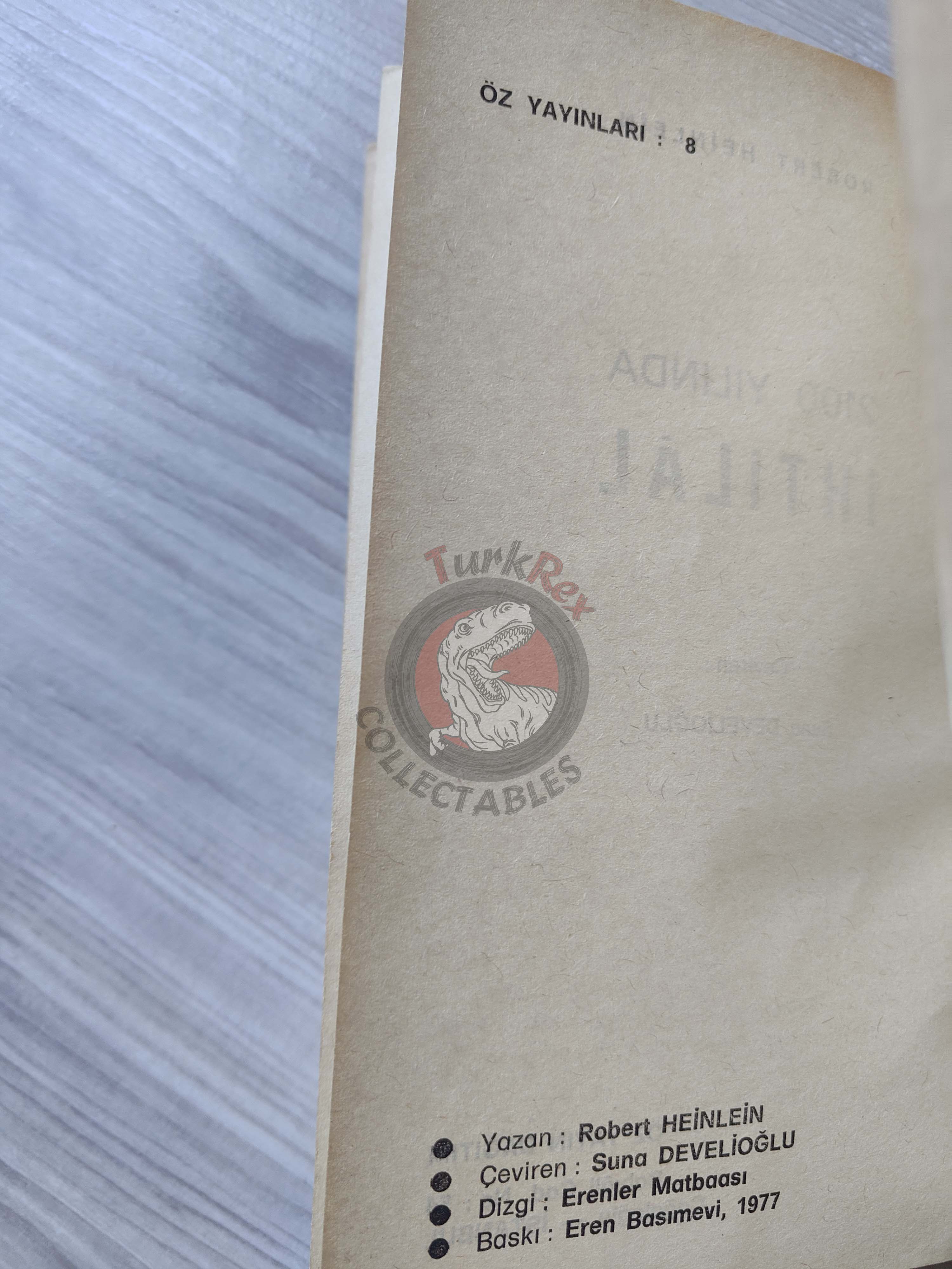 Robert A. Heinlein – Revolt in 2100 1977 1st Turkish Book Turkey
