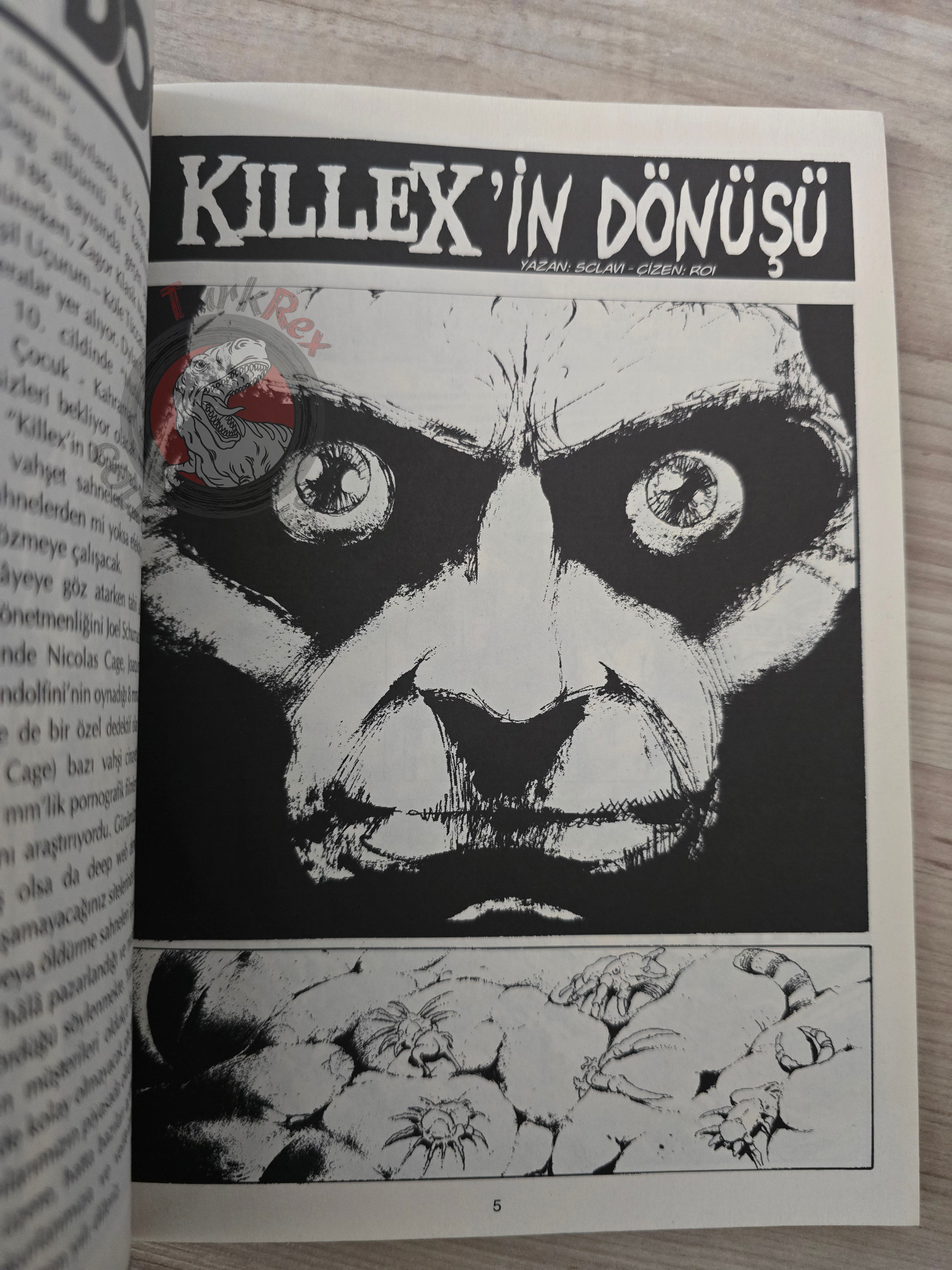 Dylan Dog #31 2017 Turkish Comic Turkey #129 Il ritorno di Killex