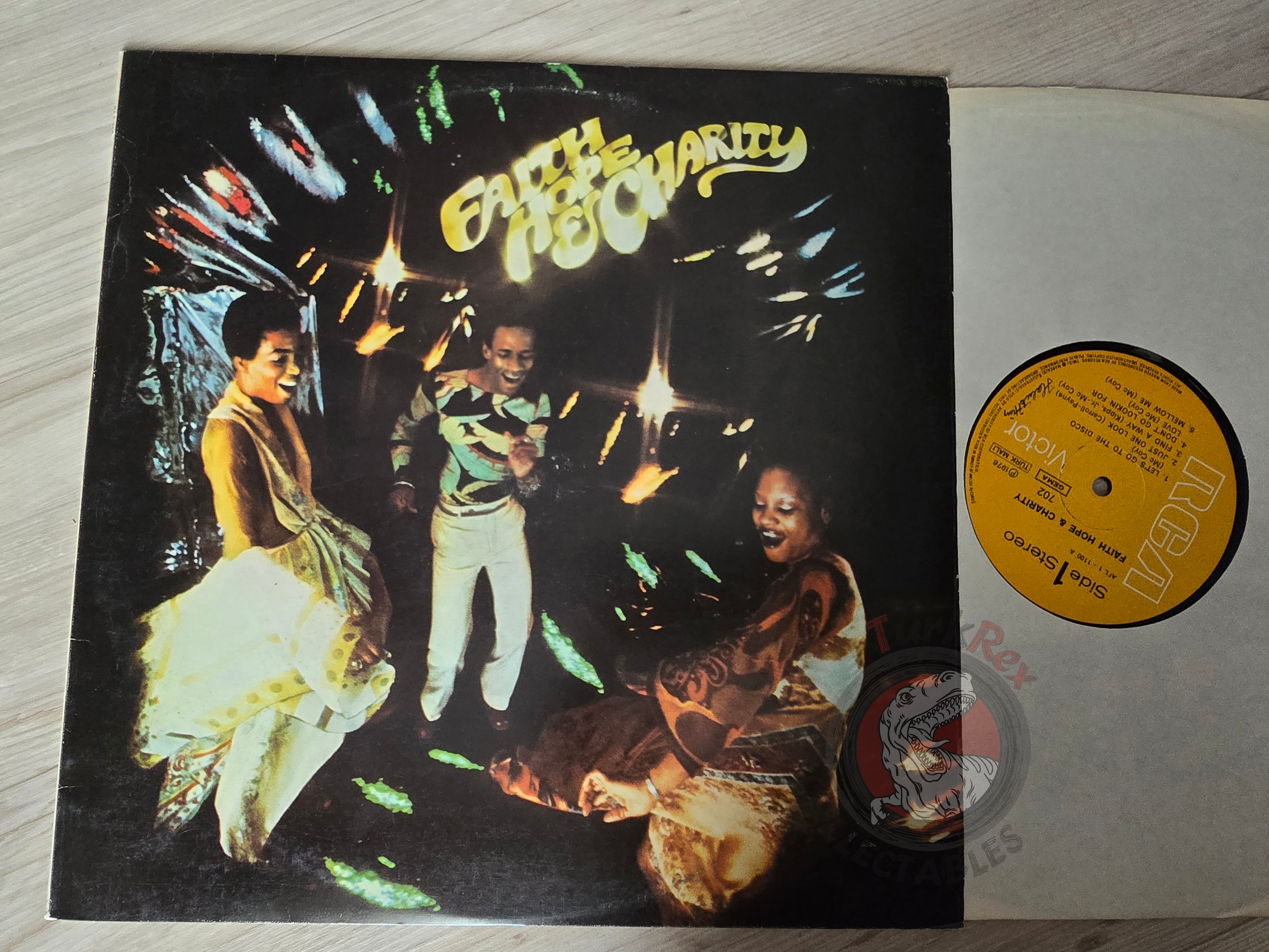 Faith, Hope & Charity – Faith, Hope & Charity Turkish Pressing Vinyl Turkey Edition